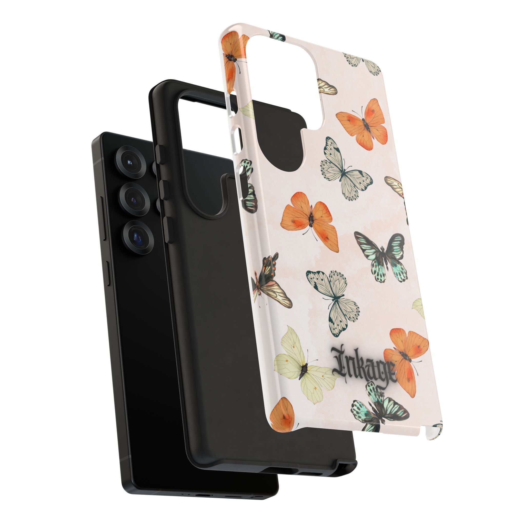 Color Butterfly Tough Phone Case (Minimal)