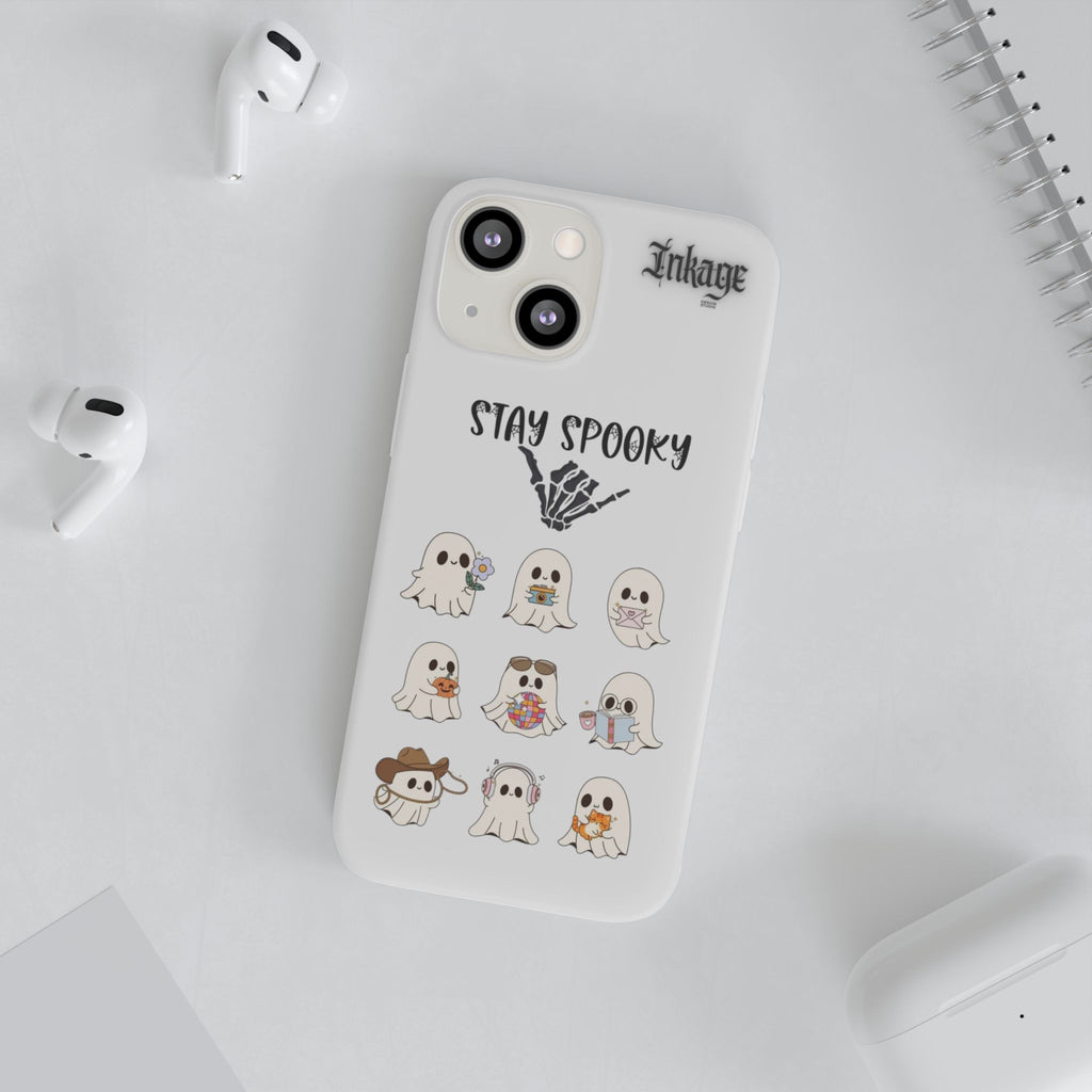 Stay Spooky Clear Phone Cases (Season)