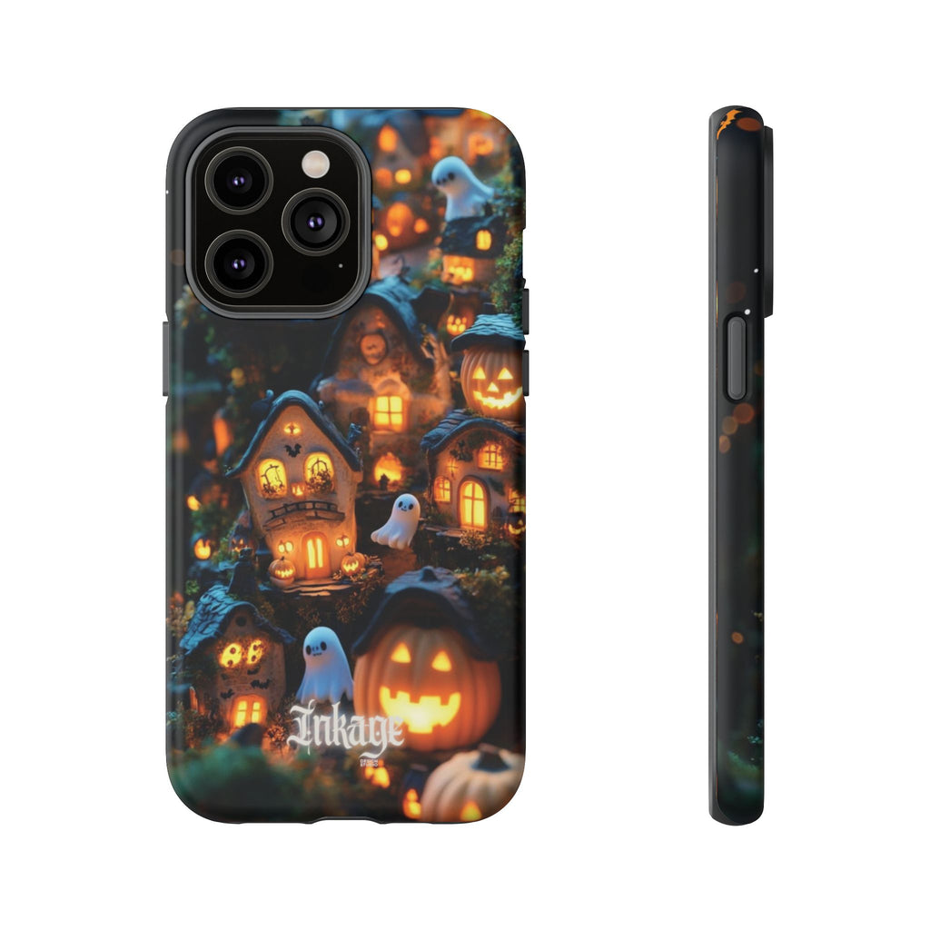 Spooky Pumpkin Village Tough Phone Cases (Season)