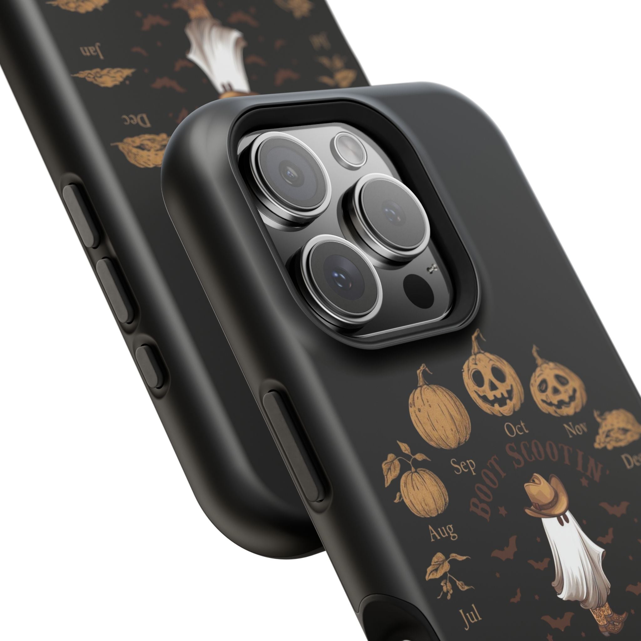 Spooky Boot Halloween Pumpkin Magnetic Phone Cases (Season)