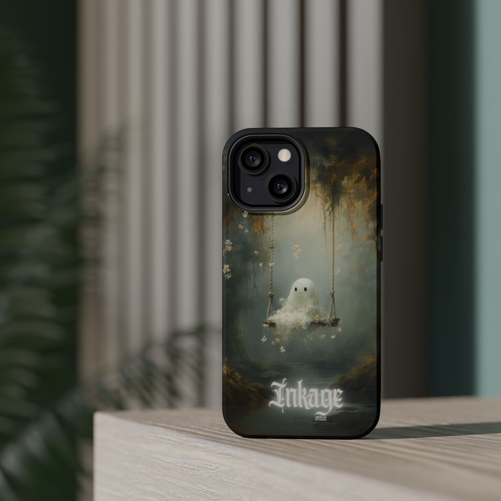 Swing With Ghost Enchantment Magnetic Phone Case (Season)