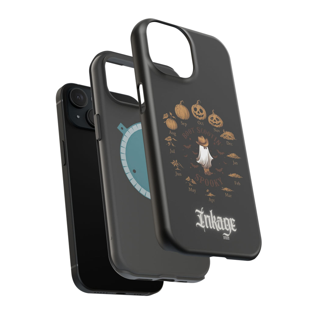 Spooky Boot Halloween Pumpkin Magnetic Phone Case (Season)
