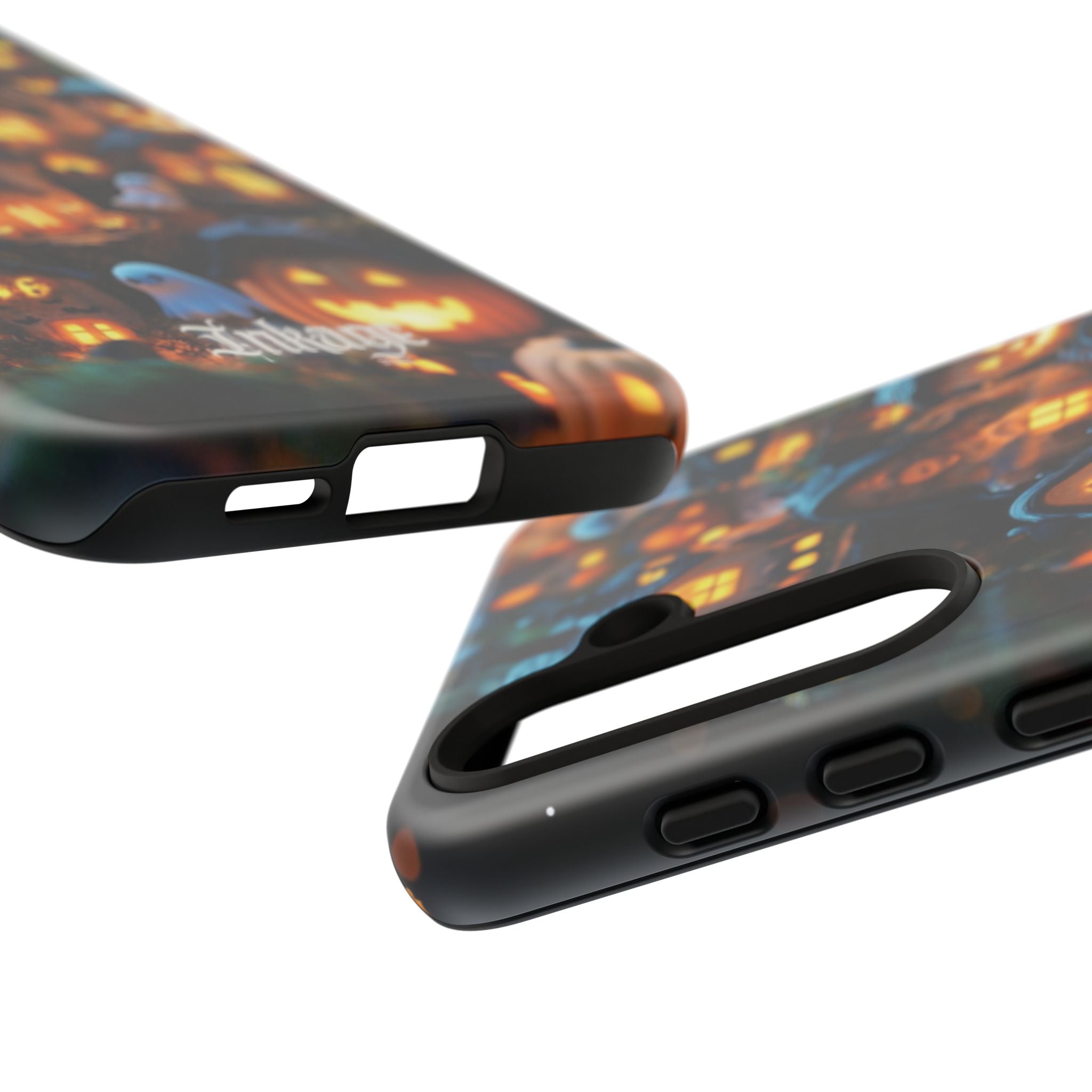 Spooky Pumpkin Village Tough Phone Cases (Season)