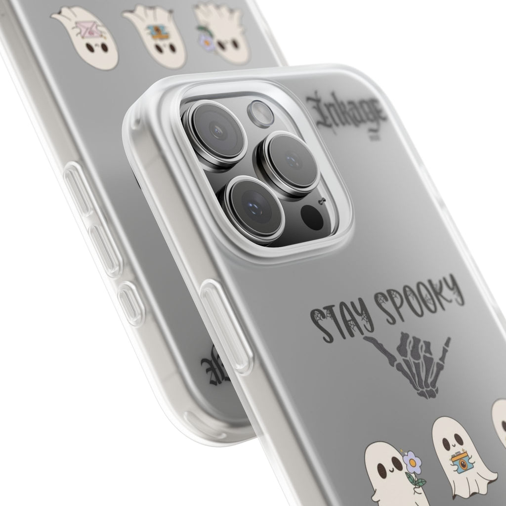 Stay Spooky Clear Phone Cases (Season)