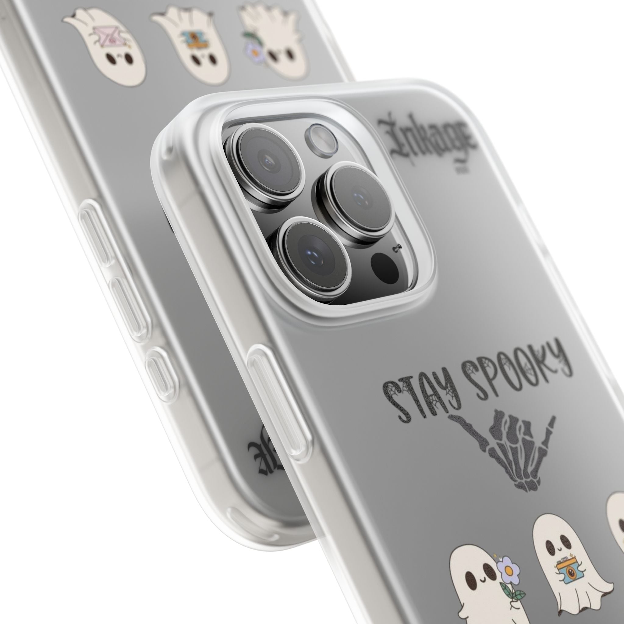 Stay Spooky Clear Phone Cases (Season)