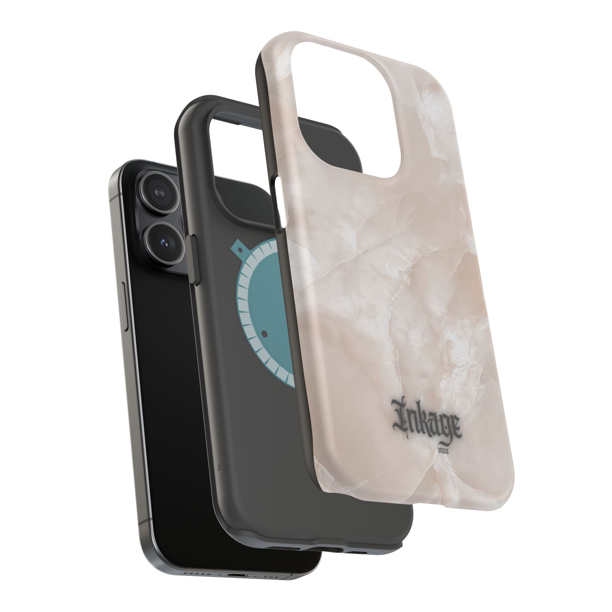 Blush Marble Magnetic Phone Cases (Minimal)