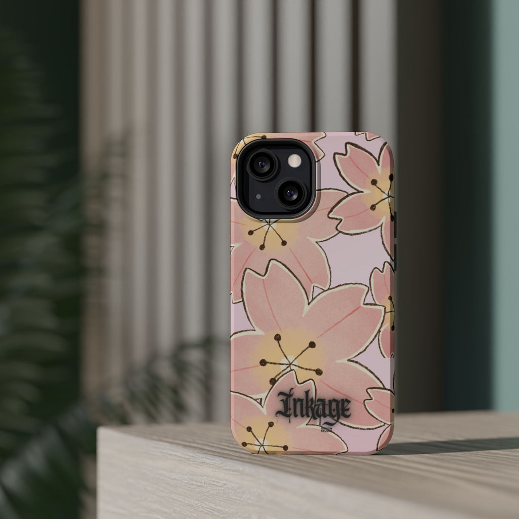 Charming Floral Magnetic Phone Cases (Minimal)