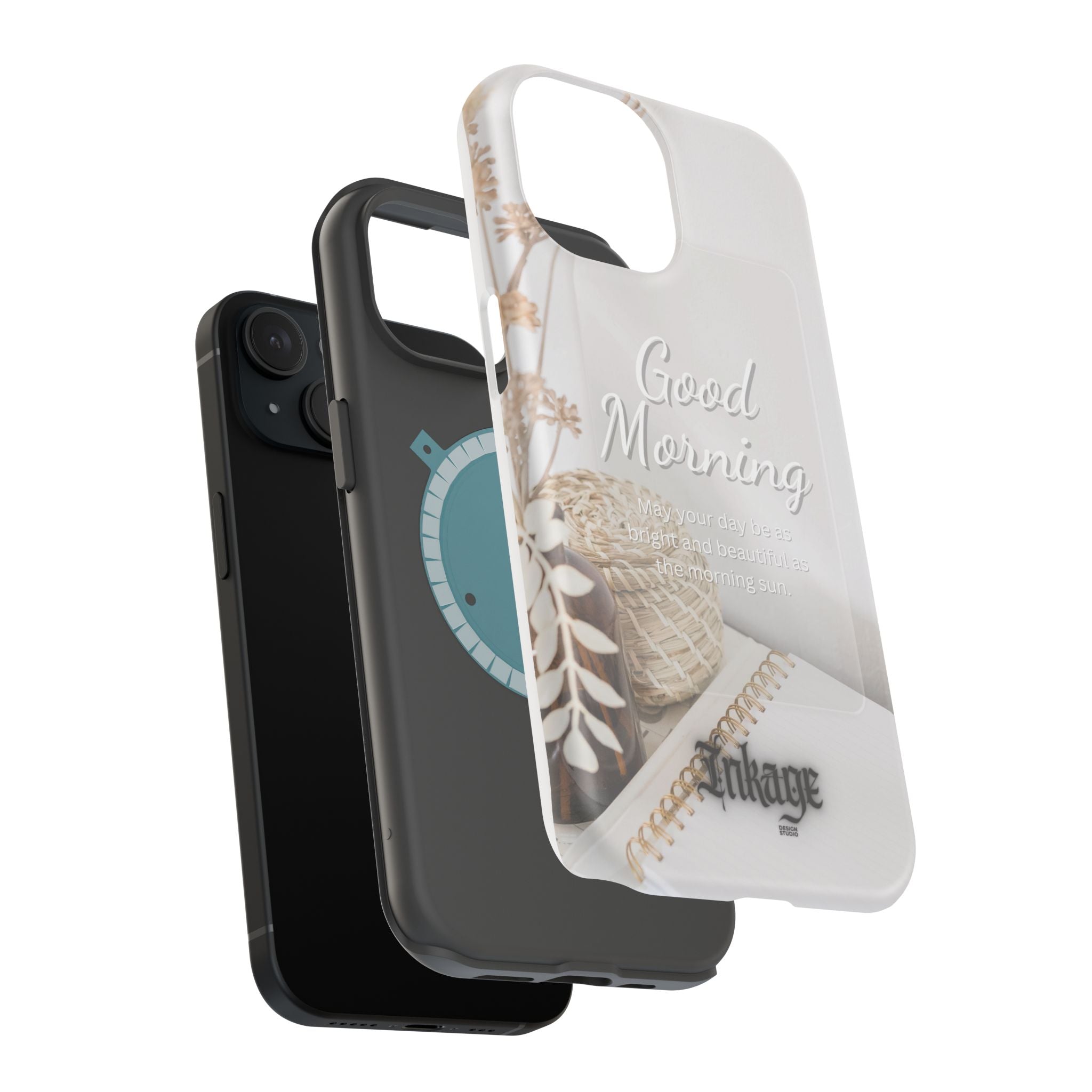 "Good Morning" Magnetic Phone Cases (Quote)
