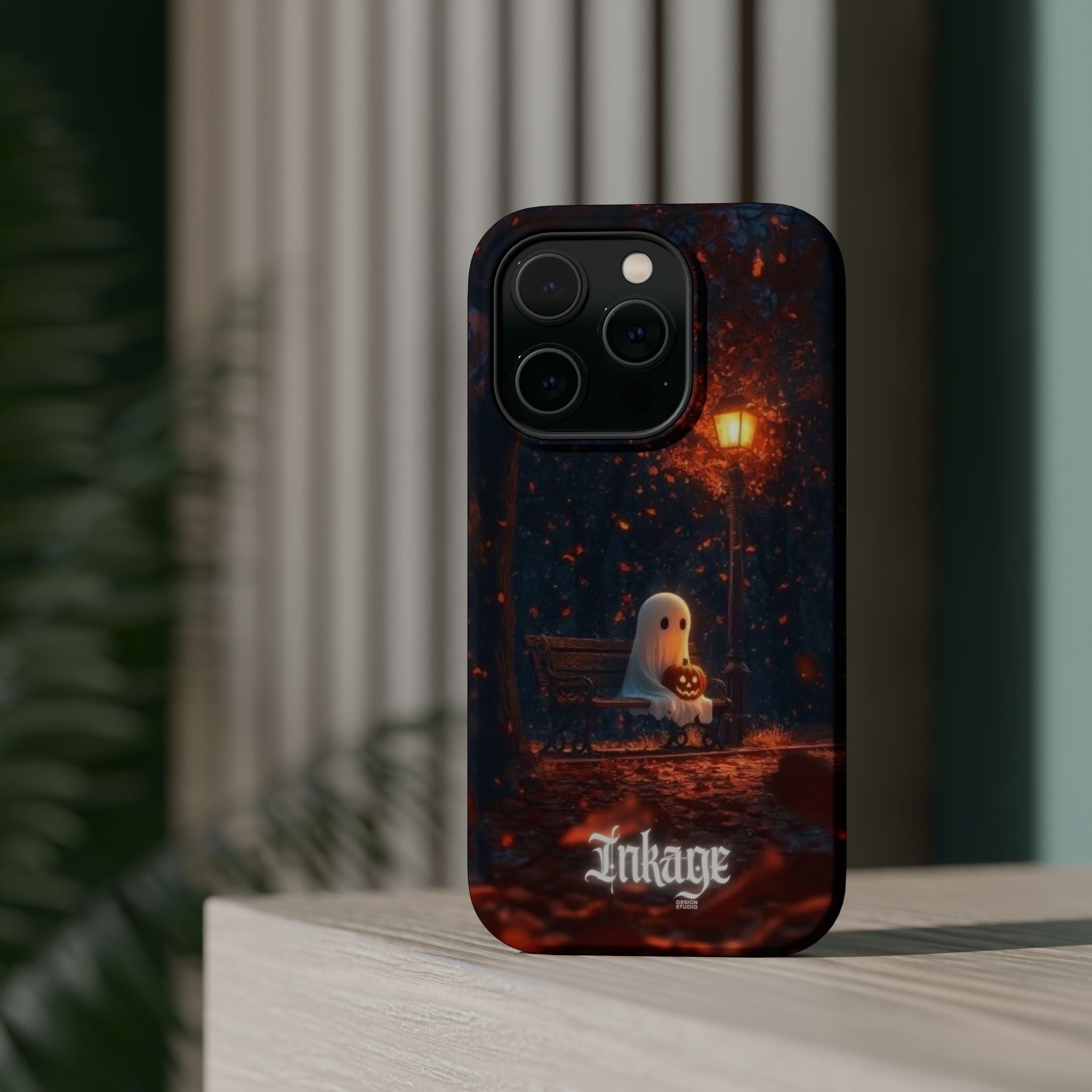 Lonely Ghost Halloween Magnetic Phone Cases (Season)