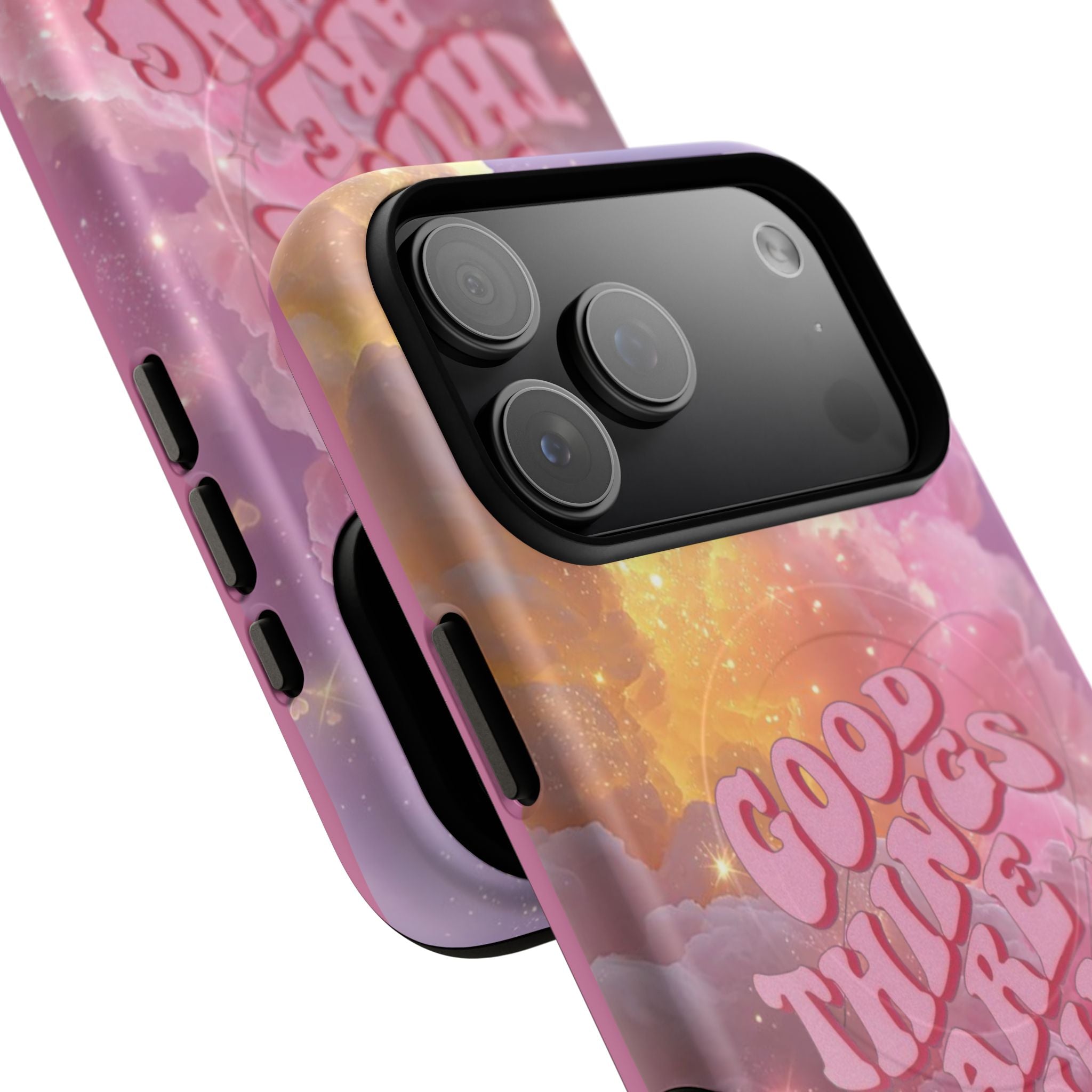 "Good Things Are Coming" with Tough Magnetic Phone Cases (Quote)