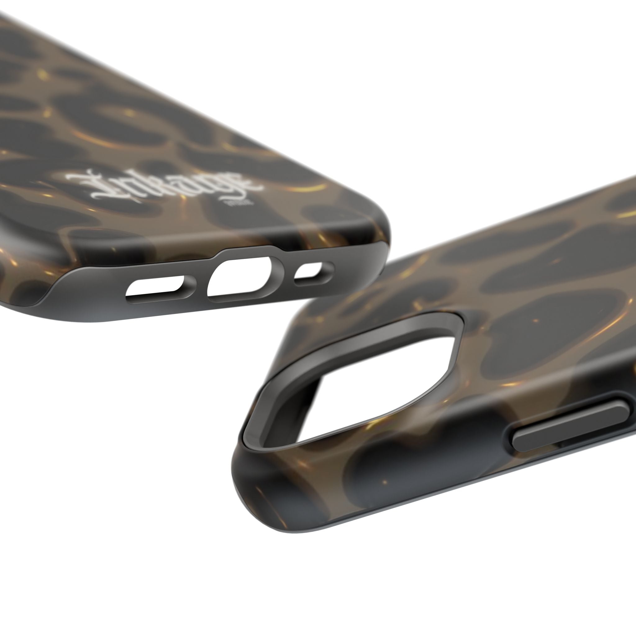 Leopard Print Magnetic Phone Cases (Minimal)