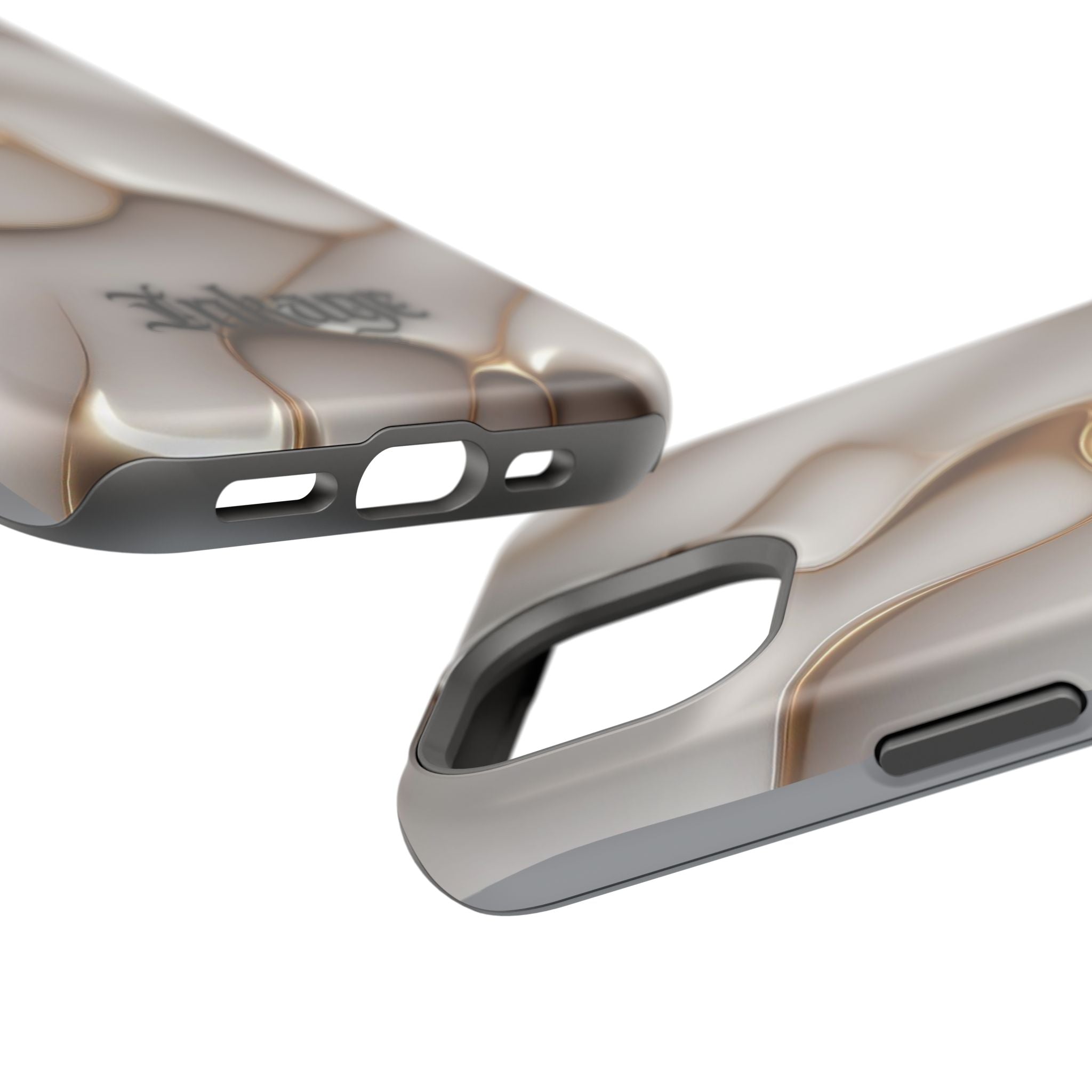 Golden Flow Magnetic Phone Cases (Minimal)