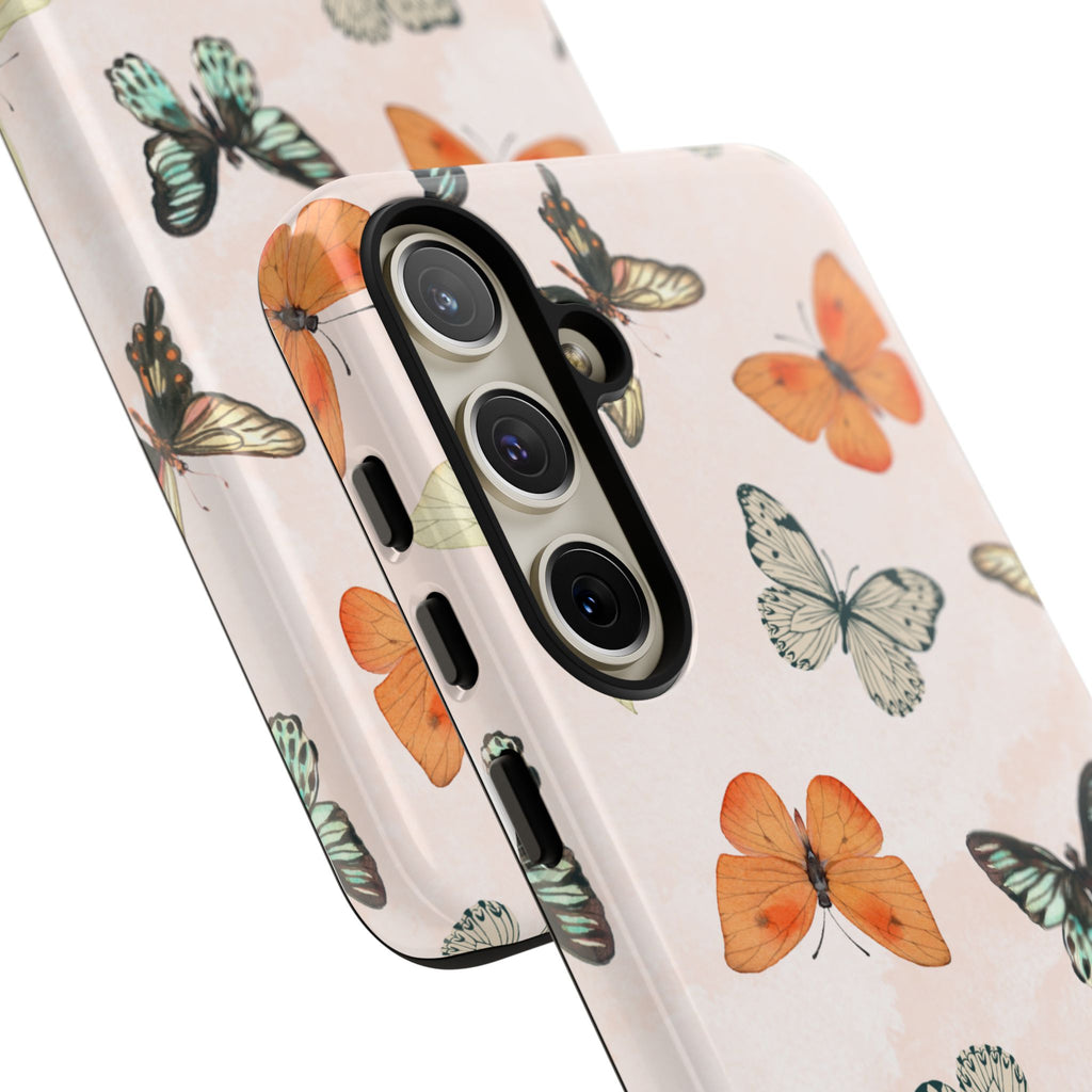 Color Butterfly Tough Phone Case