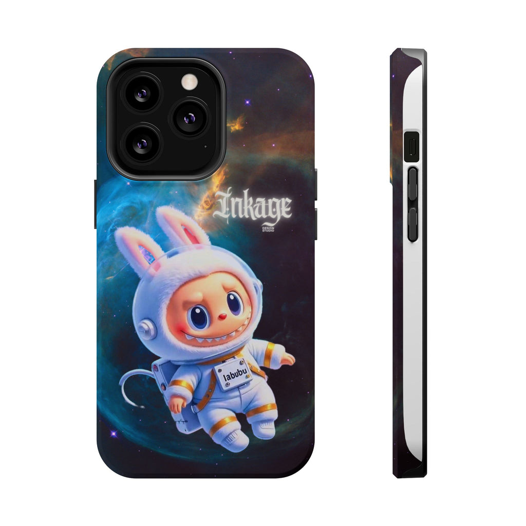 Labubu Astronaut Magnetic Phone Cases (Animation)