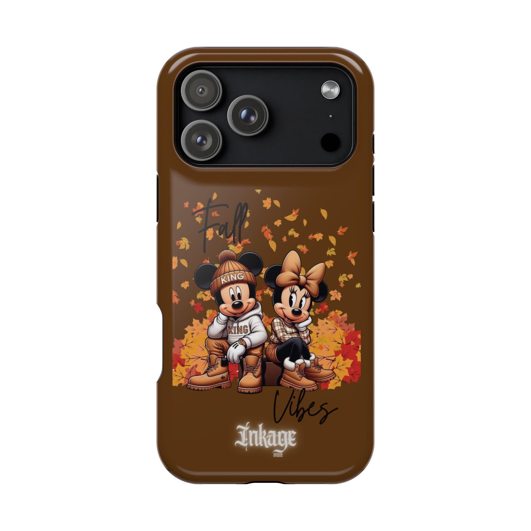 Mickey & Minnie Fall Vibes Magnetic iPhone Cases (Animation)