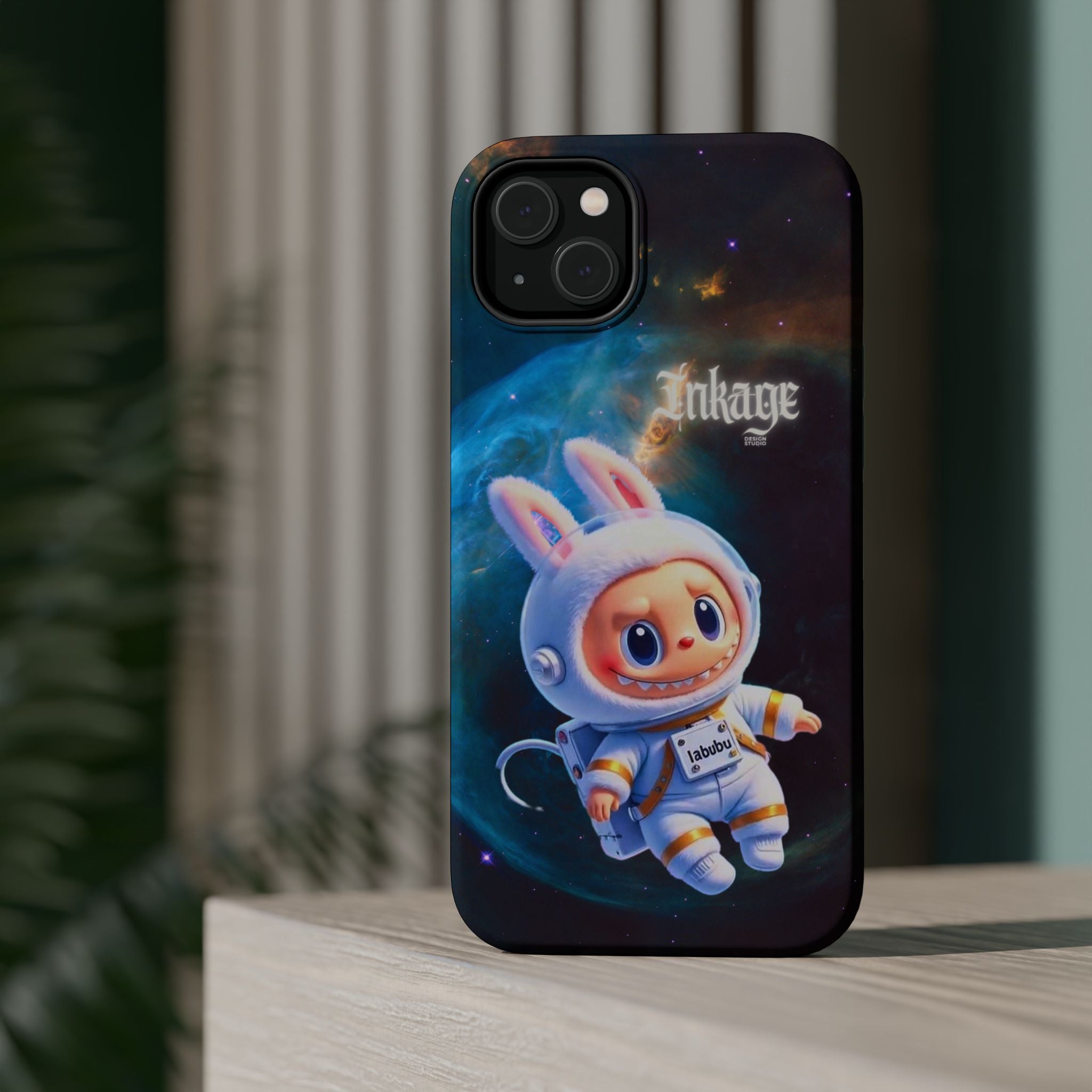 Labubu Astronaut Magnetic Phone Cases (Animation)