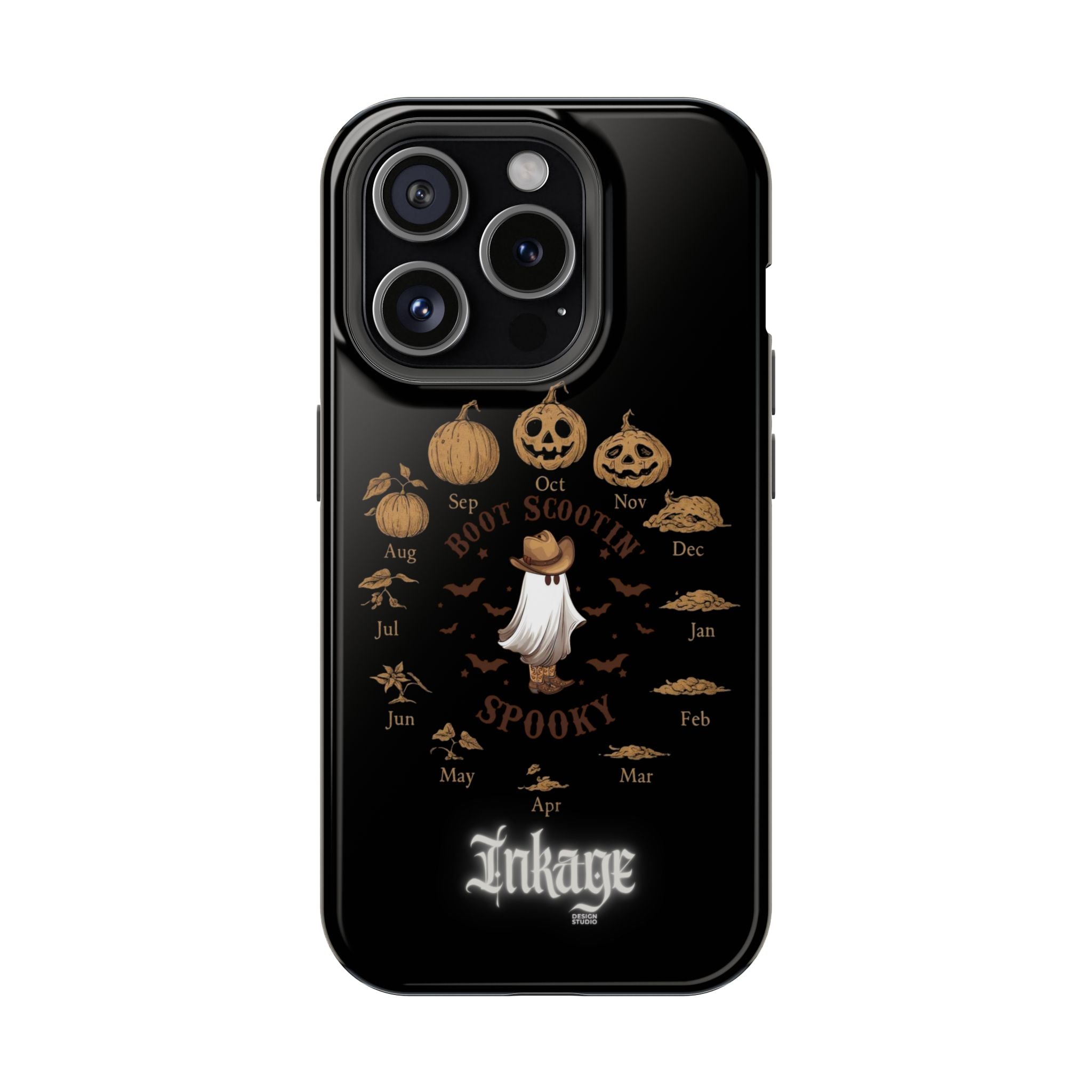 Spooky Boot Halloween Pumpkin Magnetic Phone Cases (Season)