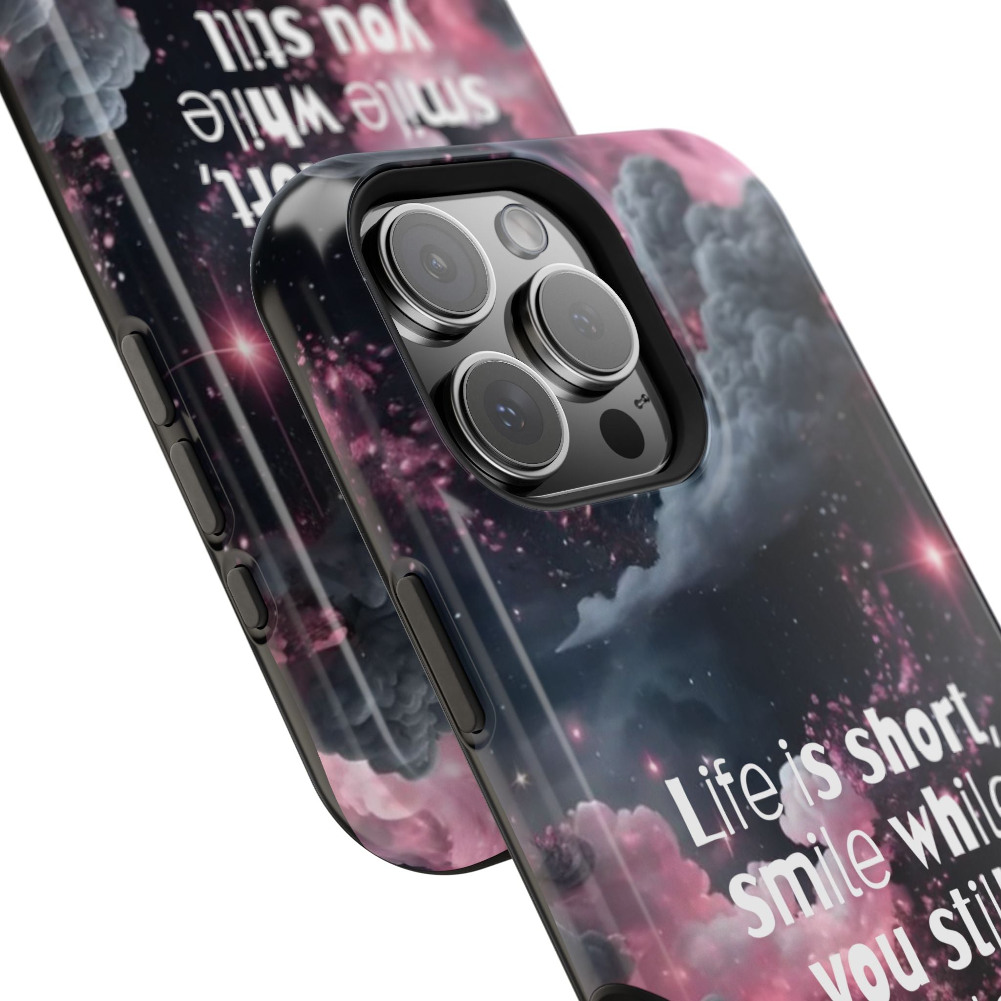 “Life is Short, Smile While You Still Have Teeth” Magnetic Phone Cases