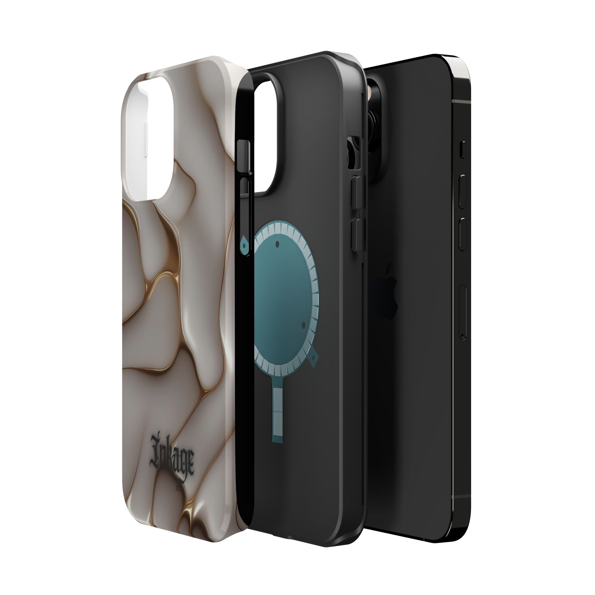Golden Flow Magnetic Phone Cases (Minimal)