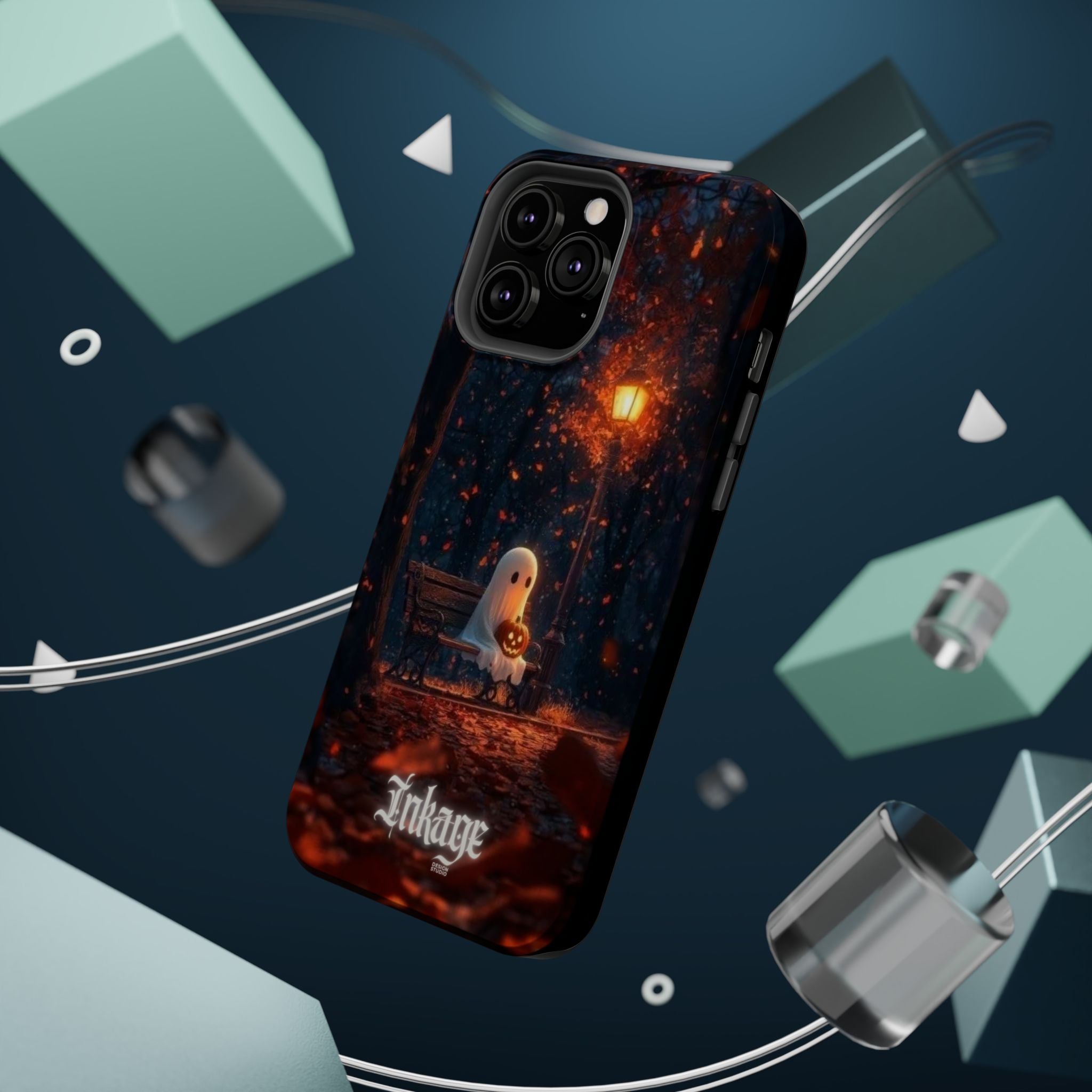 Lonely Ghost Halloween Magnetic Phone Cases (Season)
