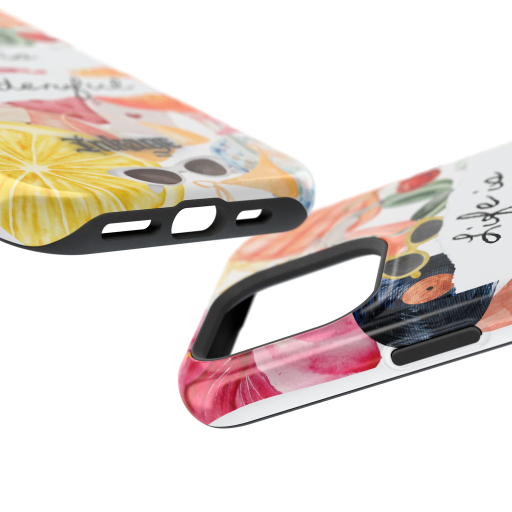 "Life is Wonderful" Quote Magnetic Phone Cases