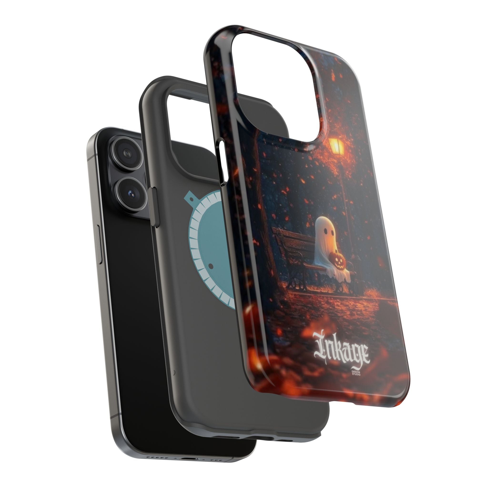 Lonely Ghost Halloween Magnetic Phone Cases (Season)