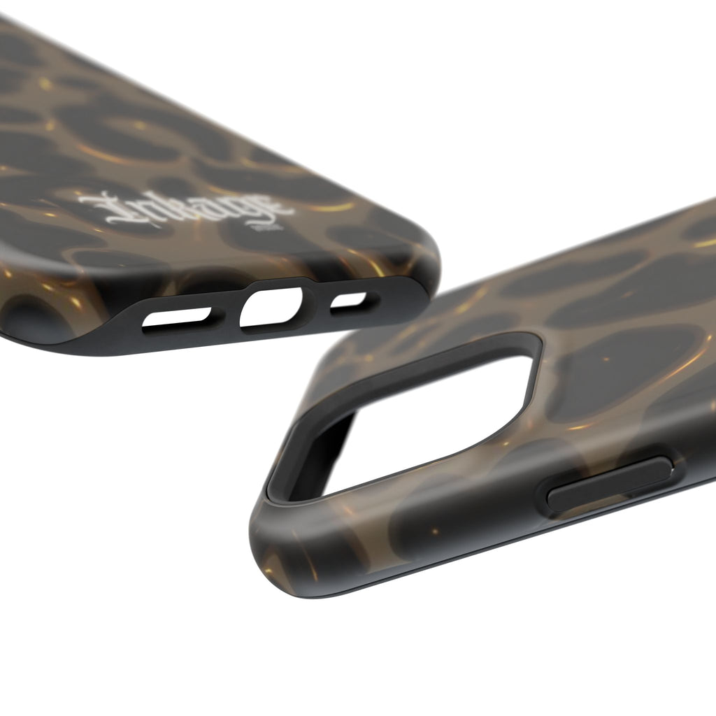 Leopard Print Magnetic Phone Cases (Minimal)