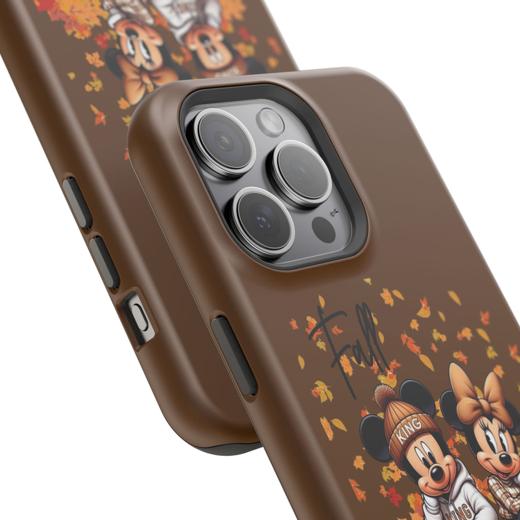 Mickey & Minnie Fall Vibes Magnetic iPhone Cases (Animation)