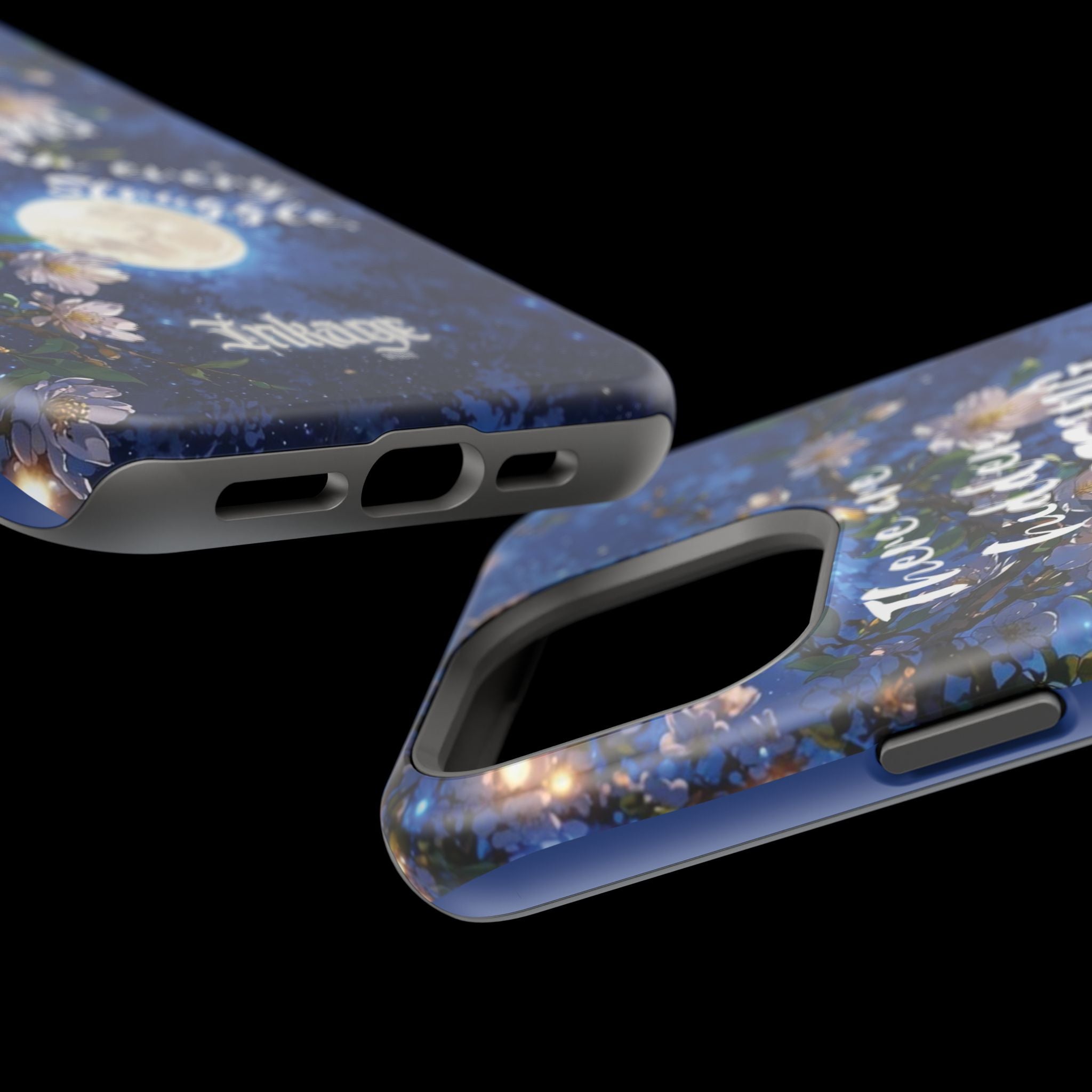 “Moonlit Blessing” Quote Magnetic Phone Cases