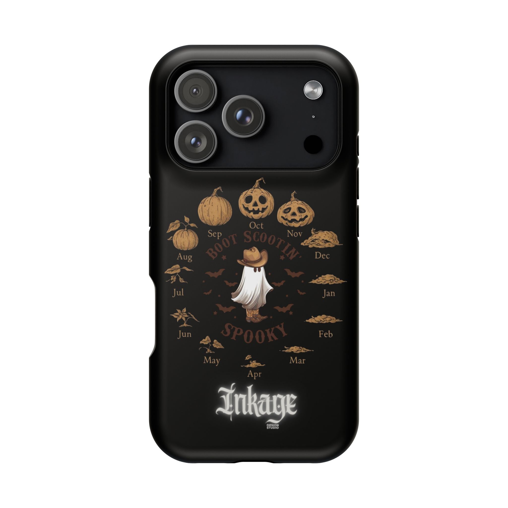 Spooky Boot Halloween Pumpkin Magnetic Phone Cases (Season)