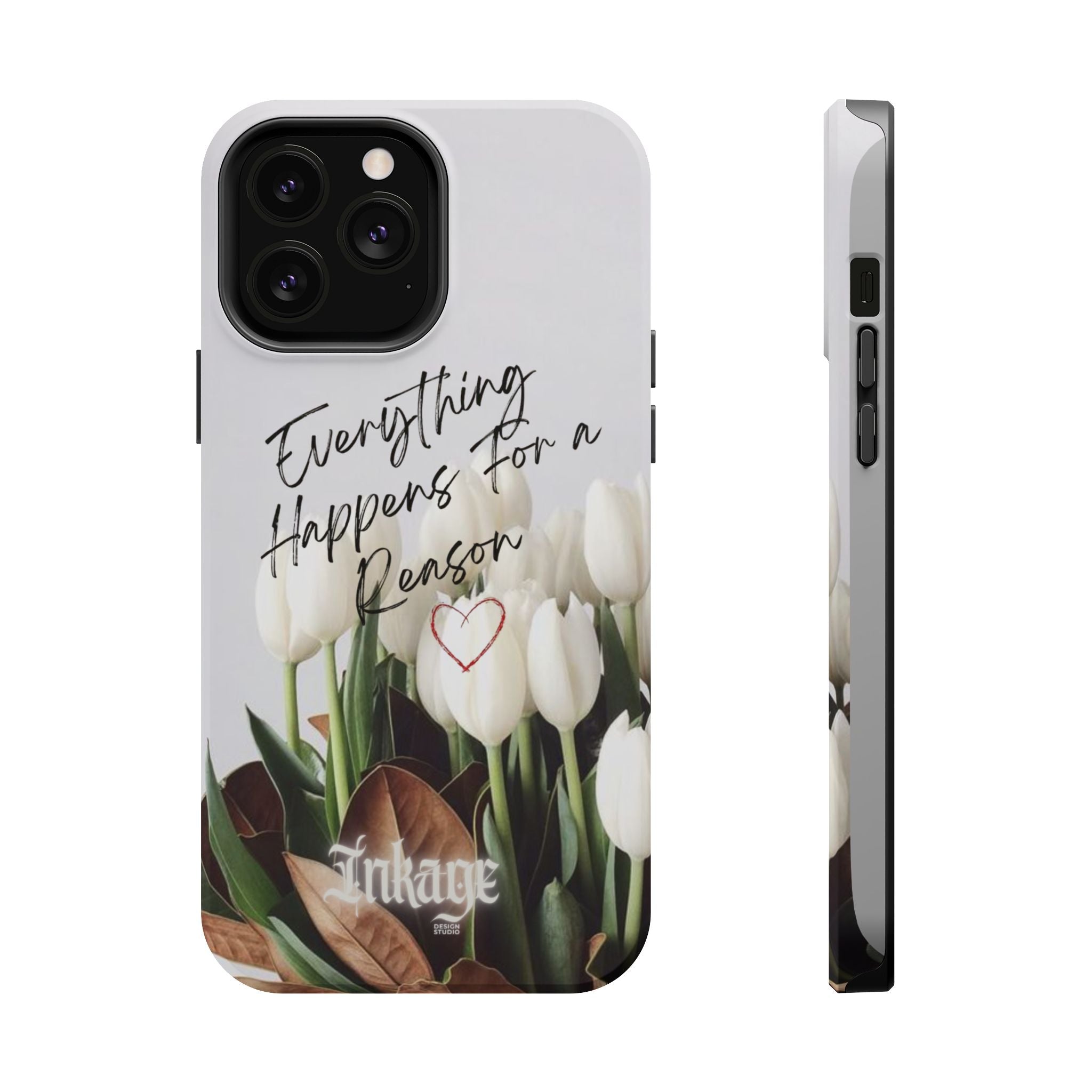 "Everything Happens for a Reason" Quote Magnetic Phone Cases