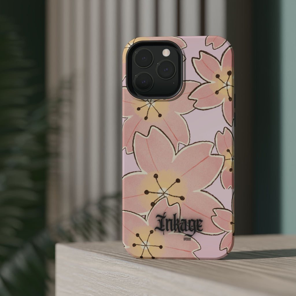 Charming Floral Magnetic Phone Cases (Minimal)
