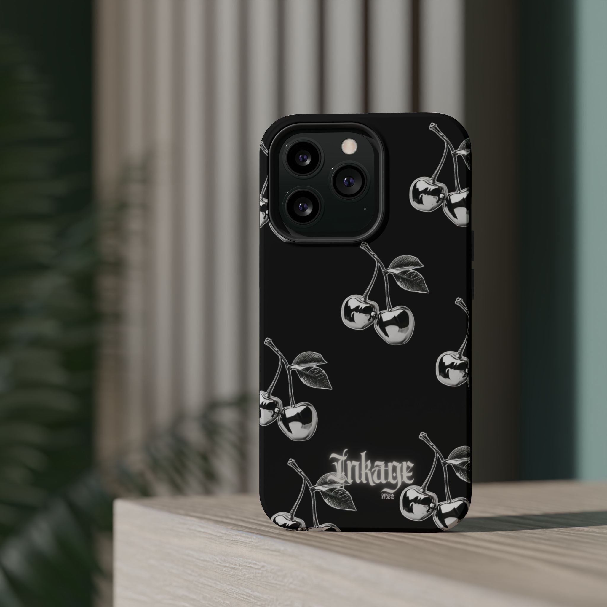 Platinum Cherry Magnetic Phone Cases (Minimal)