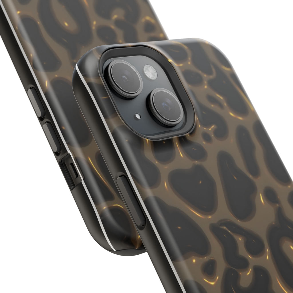 Leopard Print Magnetic Phone Cases (Minimal)
