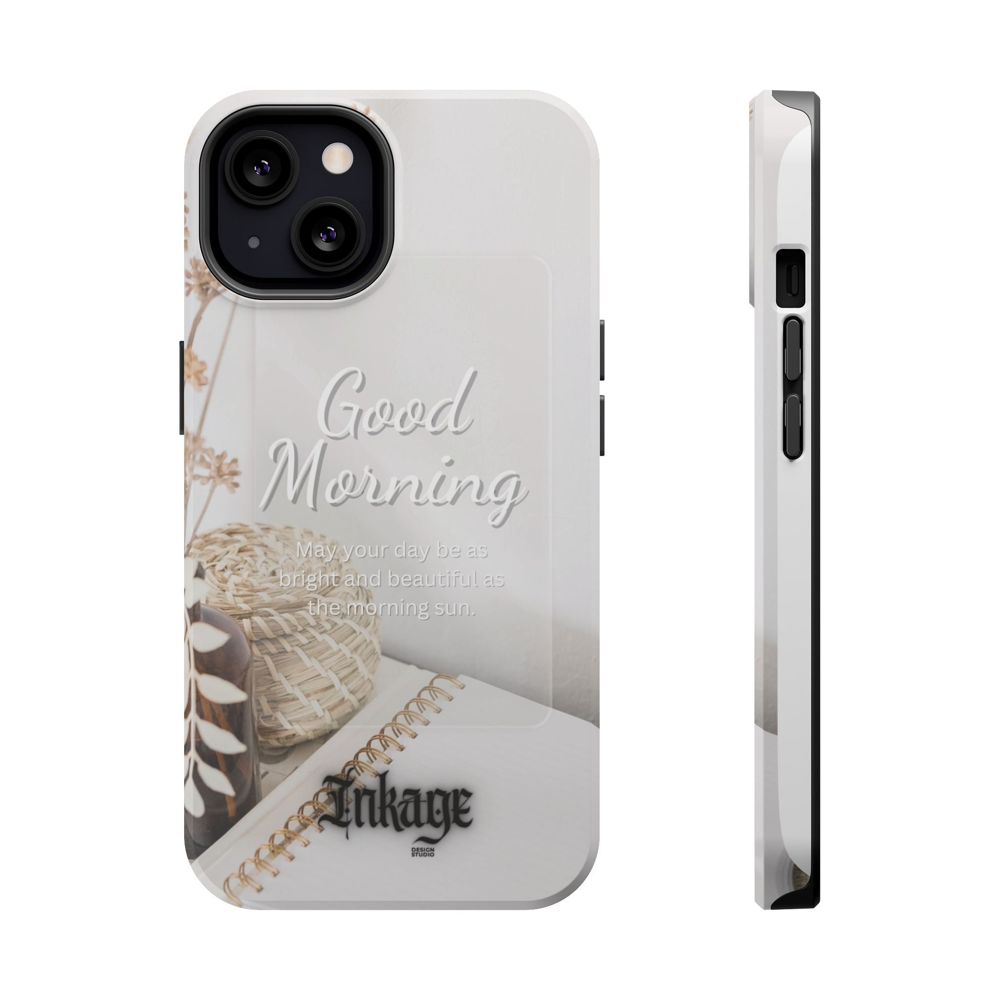 "Good Morning" Magnetic Phone Cases (Quote)