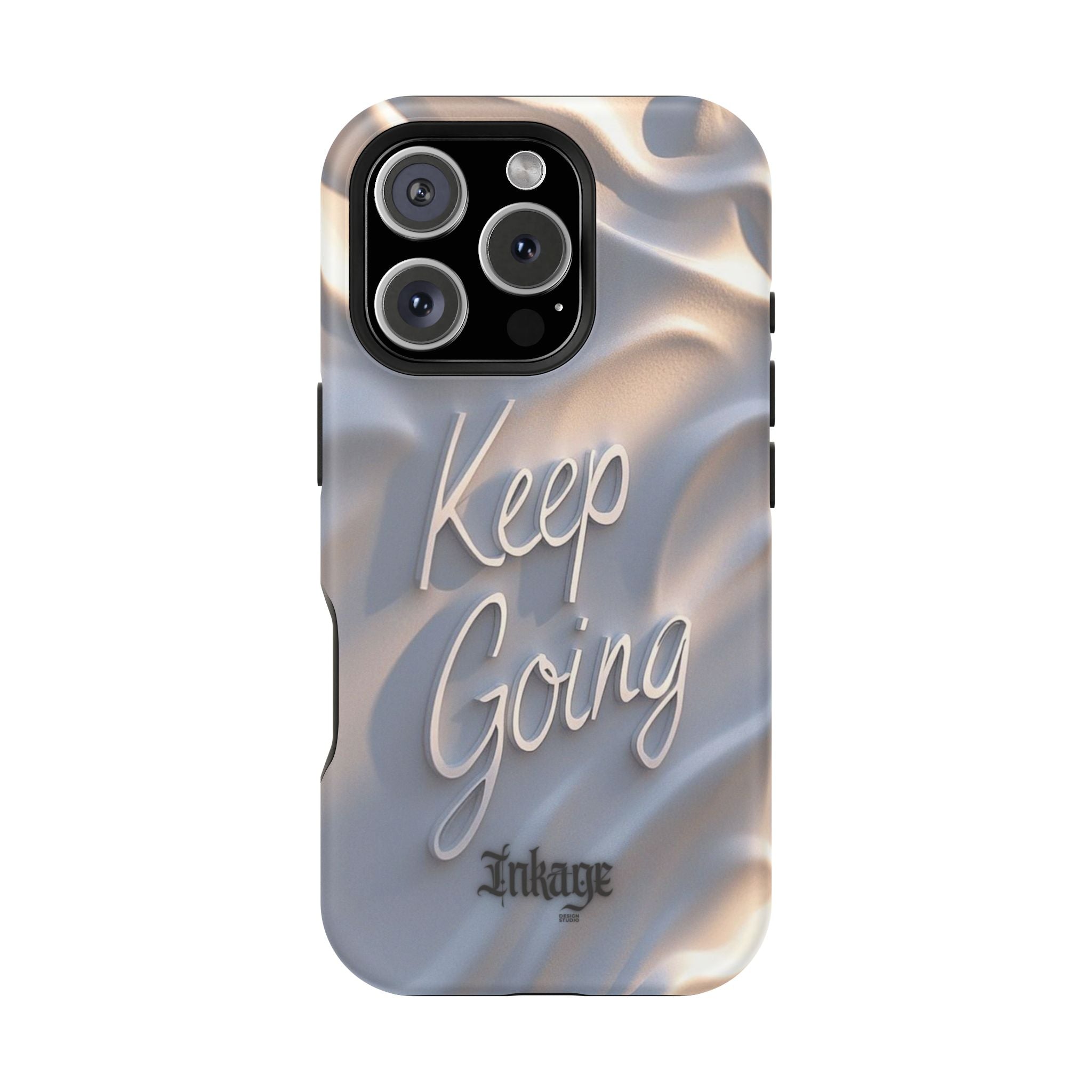 "Keep Going" Magnetic Phone Cases (Quote)