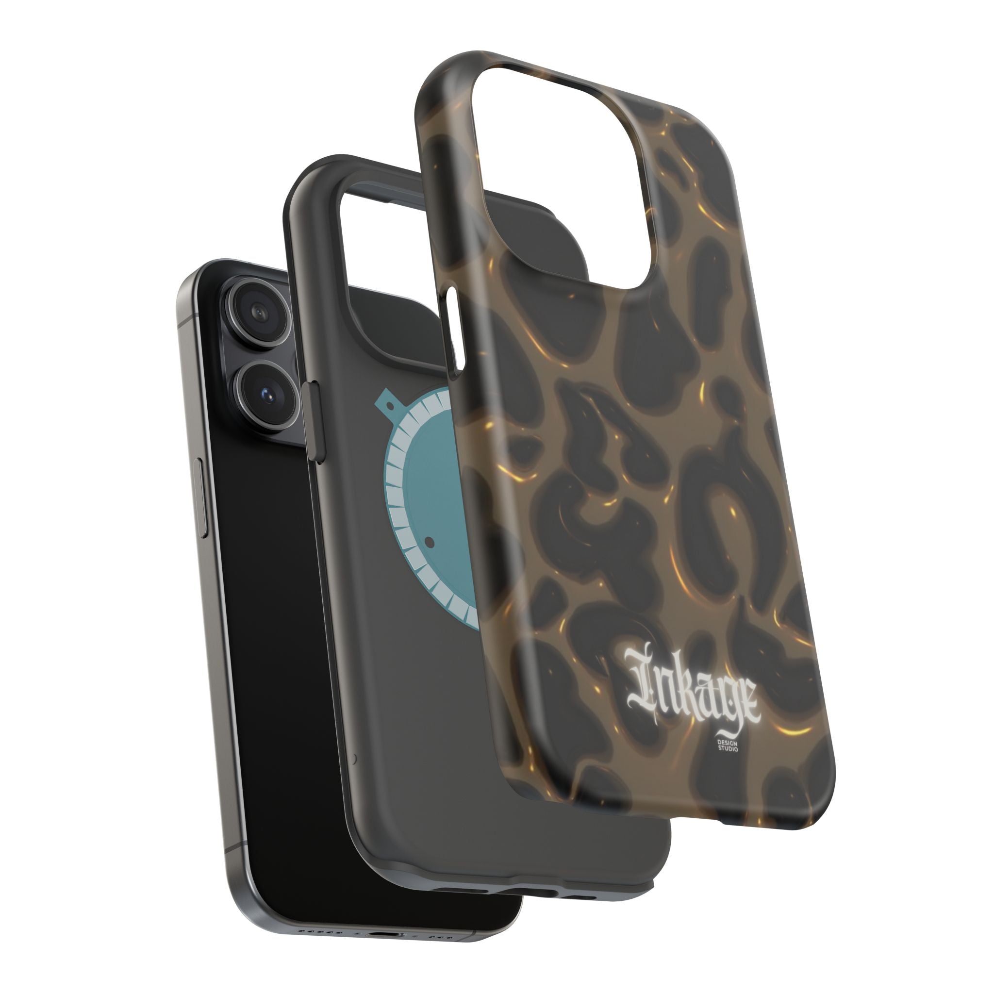 Leopard Print Magnetic Phone Cases (Minimal)