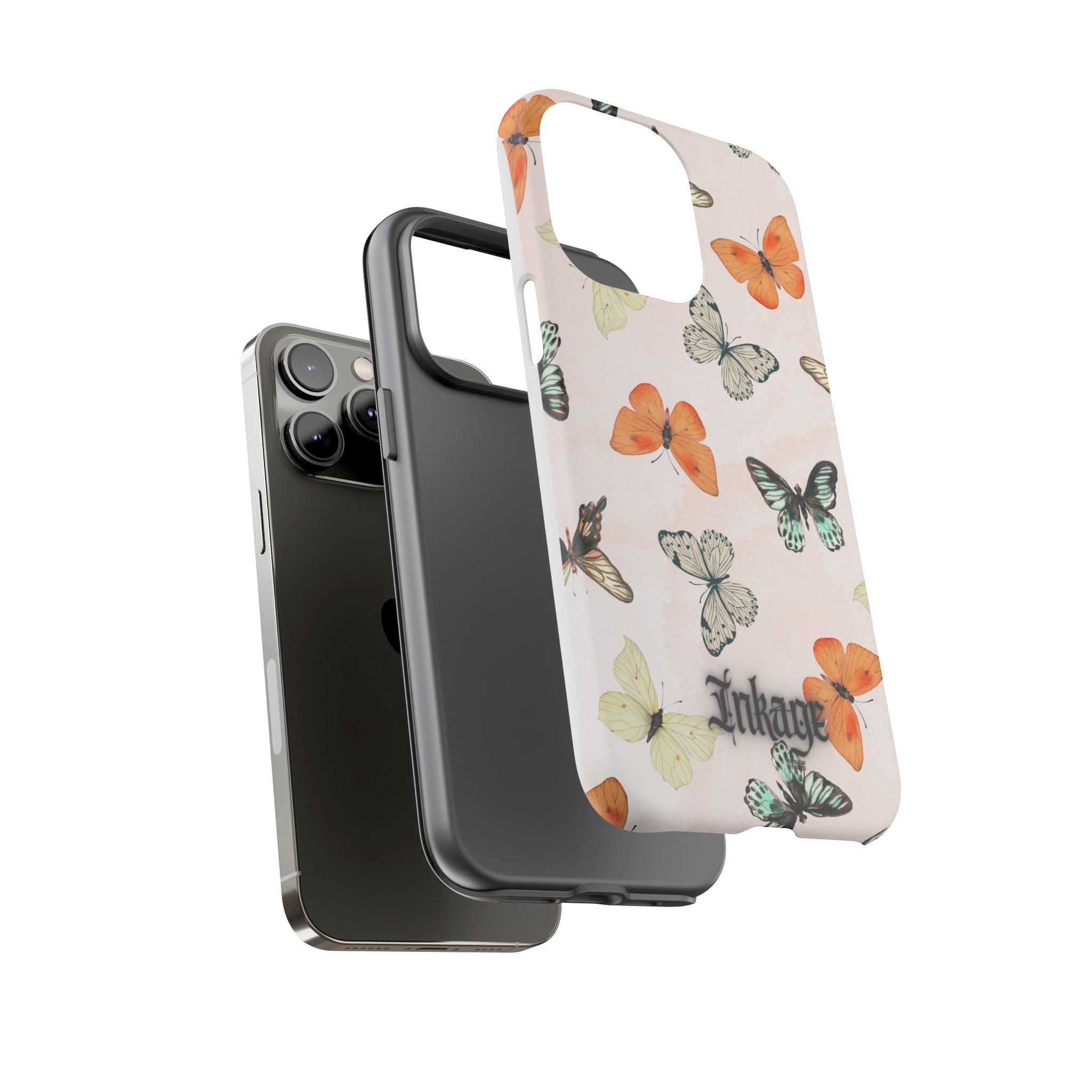 Color Butterfly Tough Phone Case (Minimal)