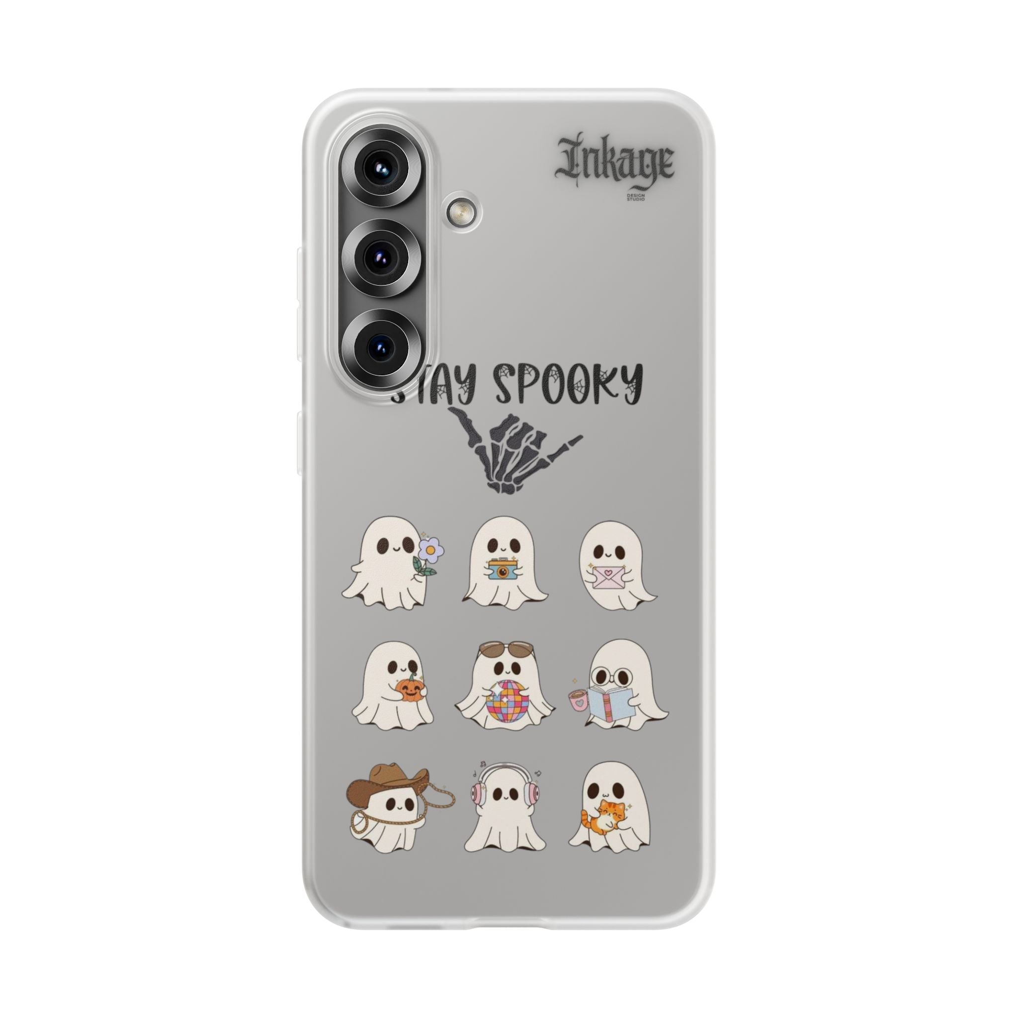Stay Spooky Clear Phone Cases (Season)