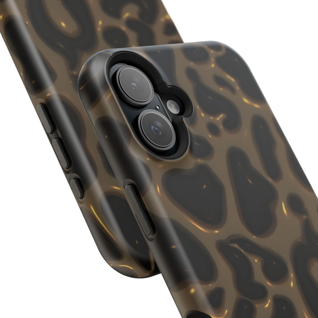 Leopard Print Magnetic Phone Cases (Minimal)