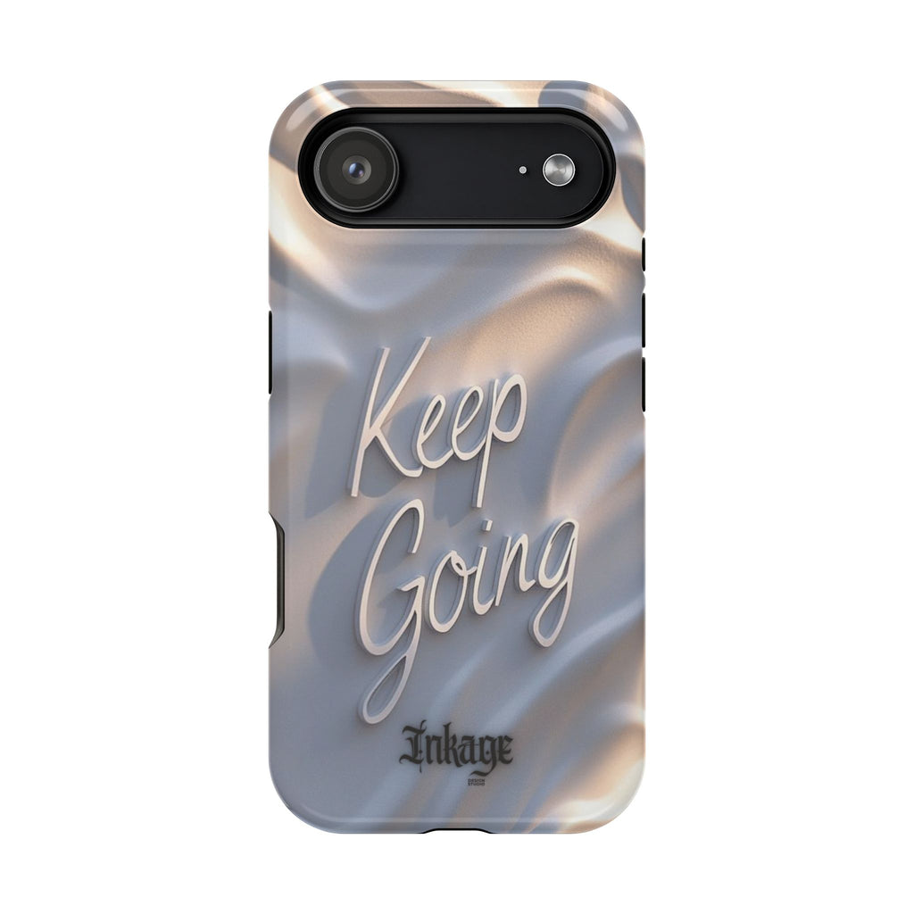 "Keep Going" Magnetic Phone Cases (Quote)