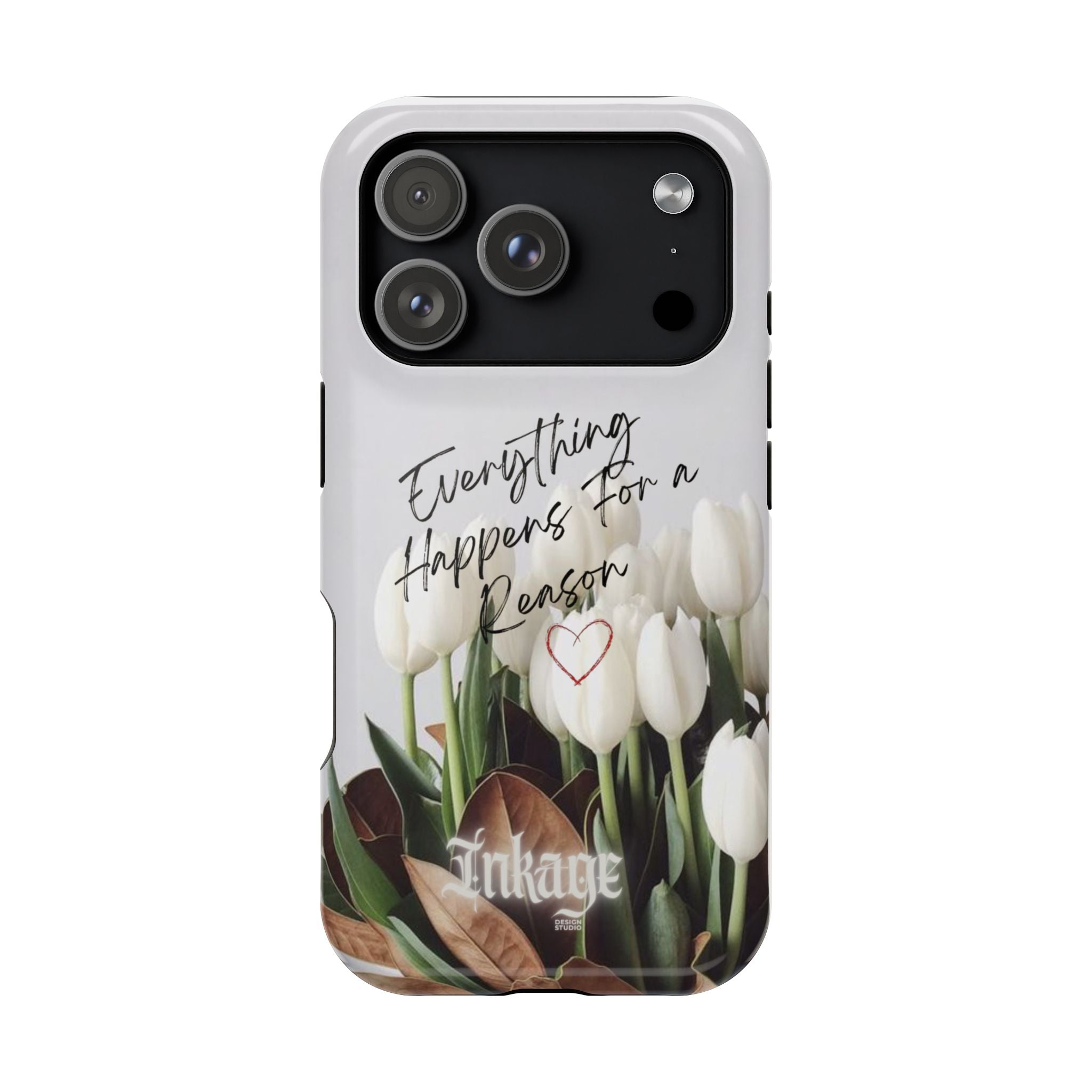 "Everything Happens for a Reason" Magnetic Phone Cases (Quote)