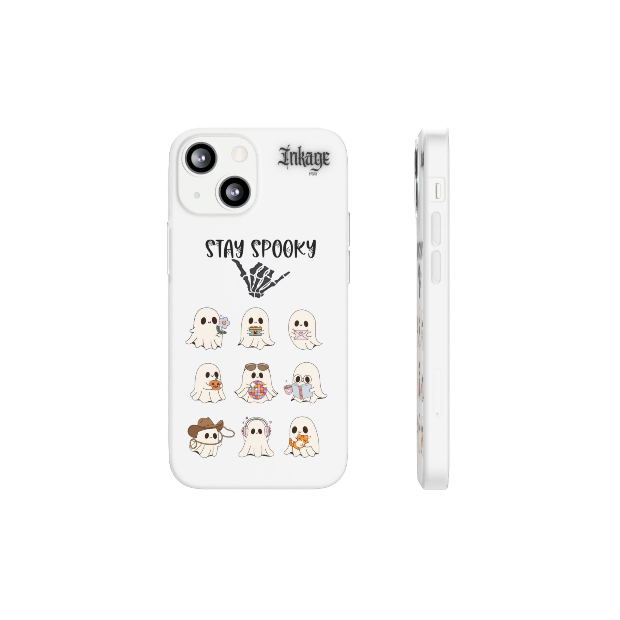 Stay Spooky Clear Phone Cases (Season)