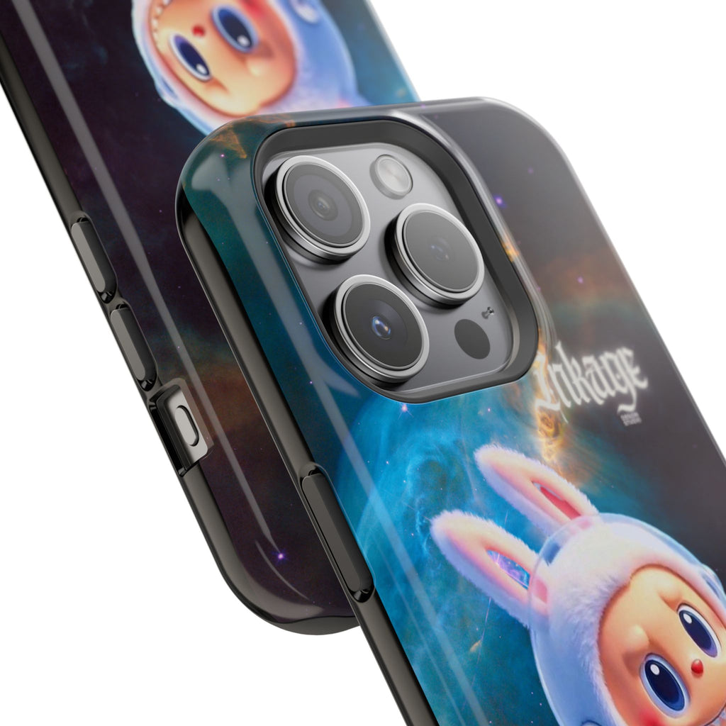 Labubu Astronaut Magnetic Phone Cases (Animation)