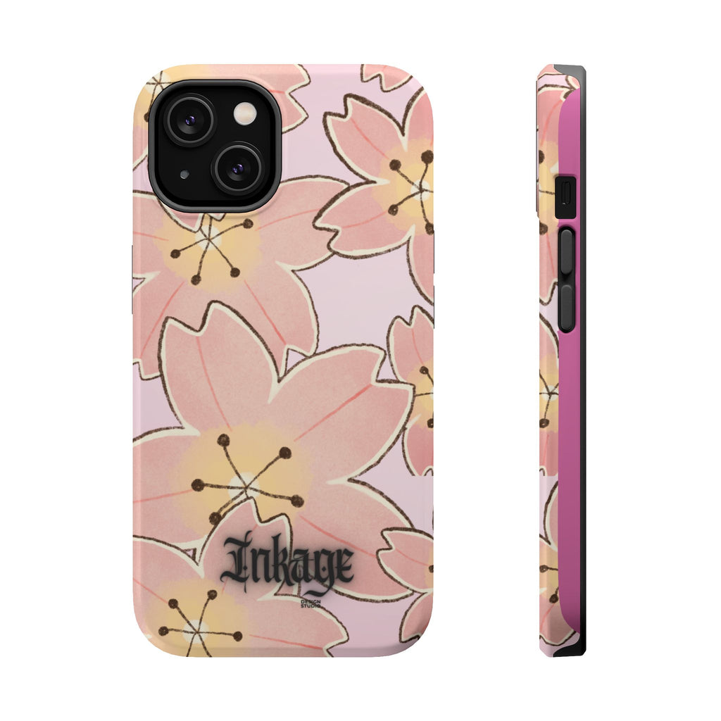Charming Floral Magnetic Phone Cases (Minimal)