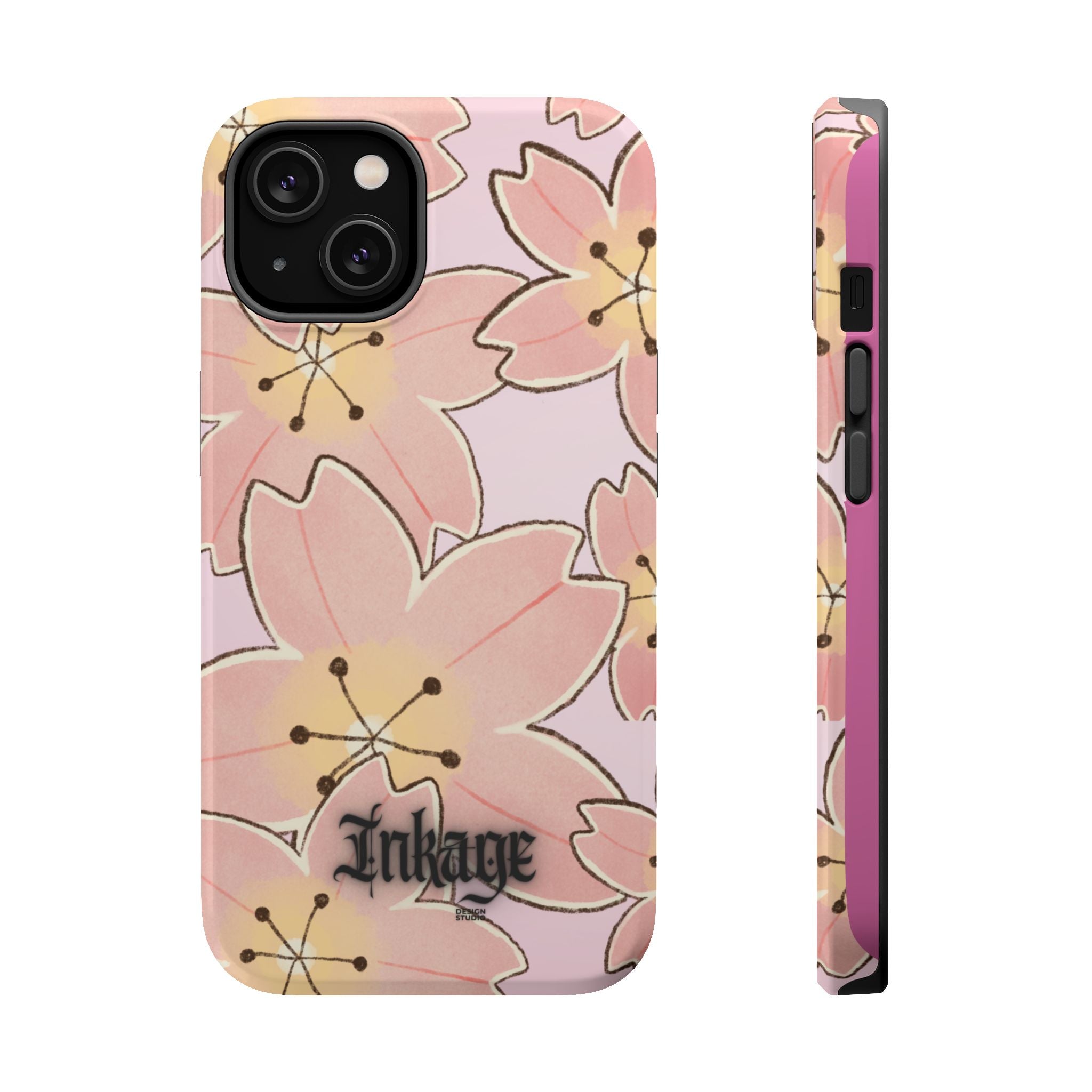 Charming Floral Magnetic Phone Cases (Minimal)