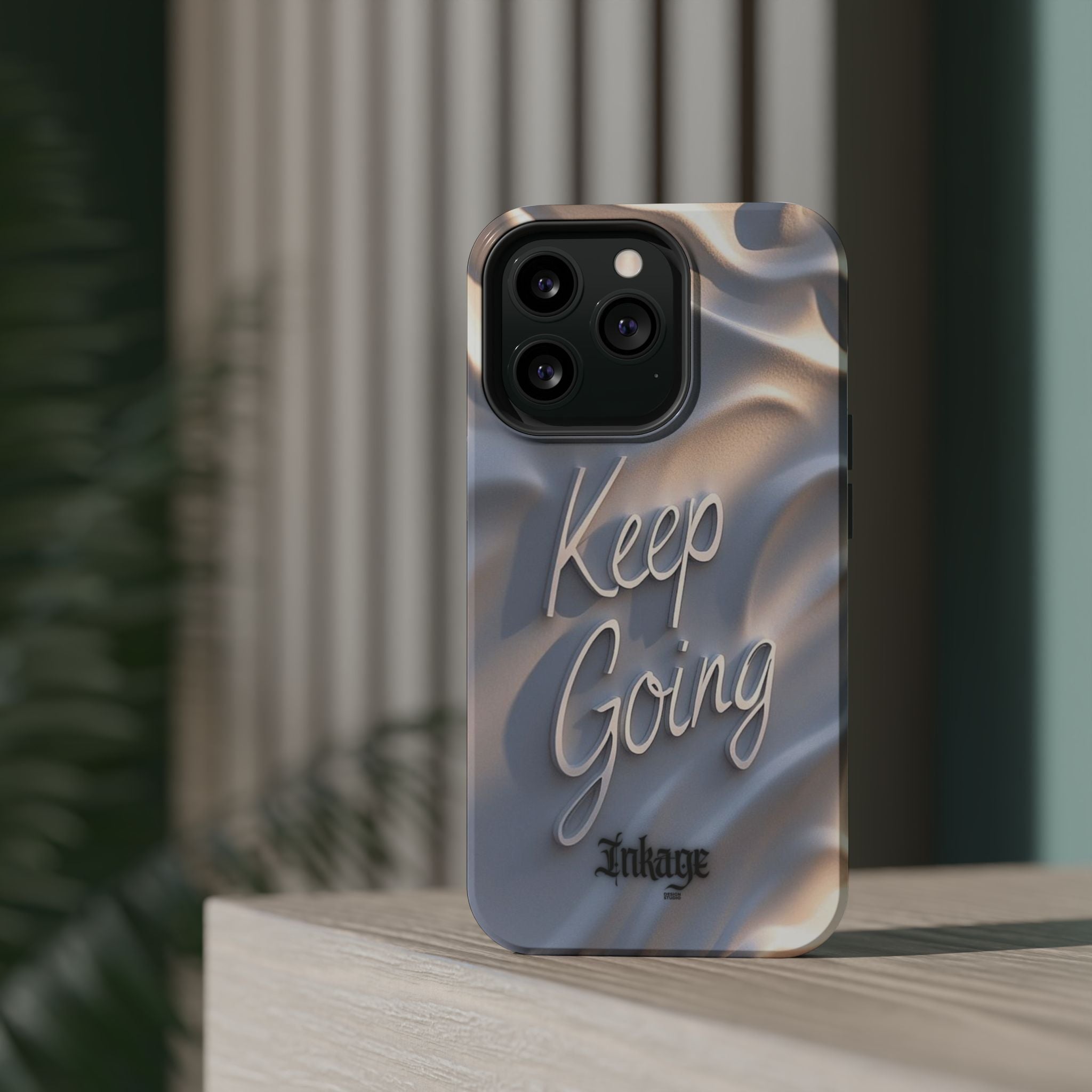 "Keep Going" Magnetic Phone Cases (Quote)