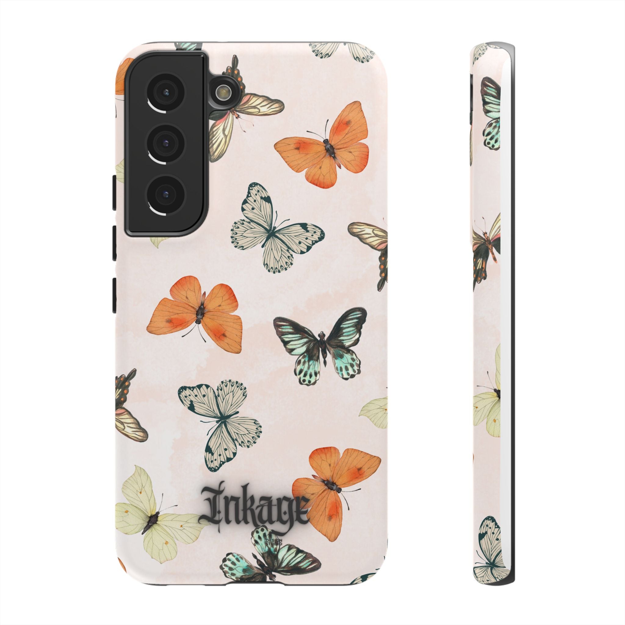 Color Butterfly Tough Phone Case (Minimal)