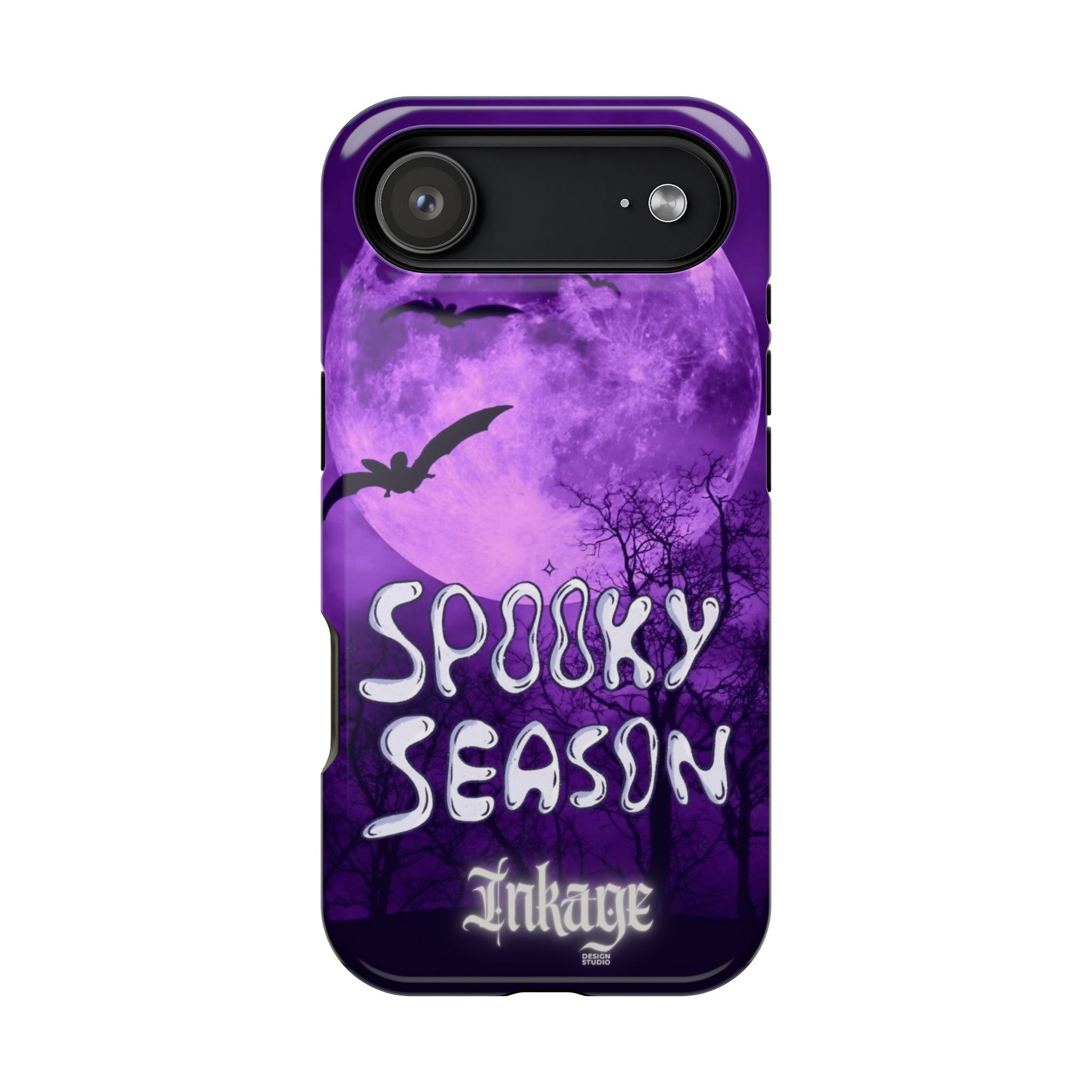 Purple Spooky Season Magnetic Phone Cases (Season)