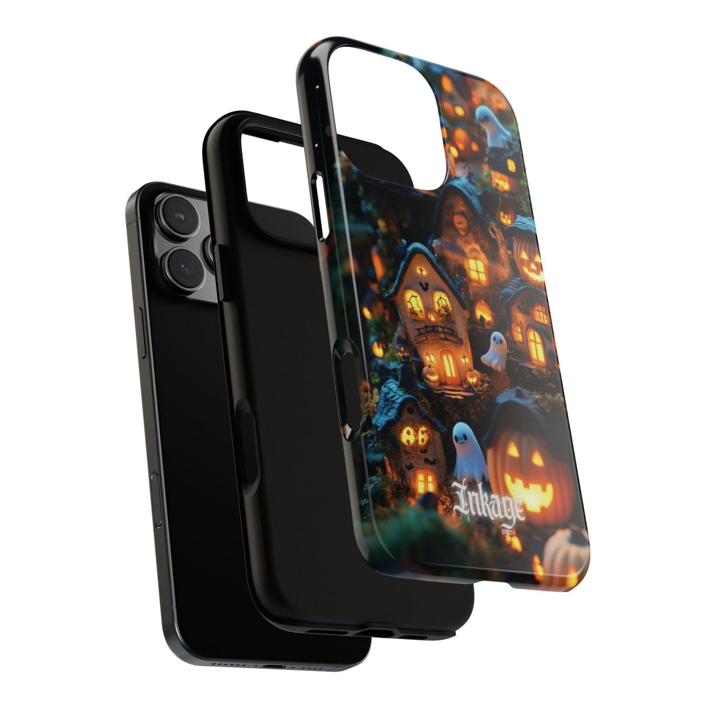 Spooky Pumpkin Village Tough Phone Cases (Season)